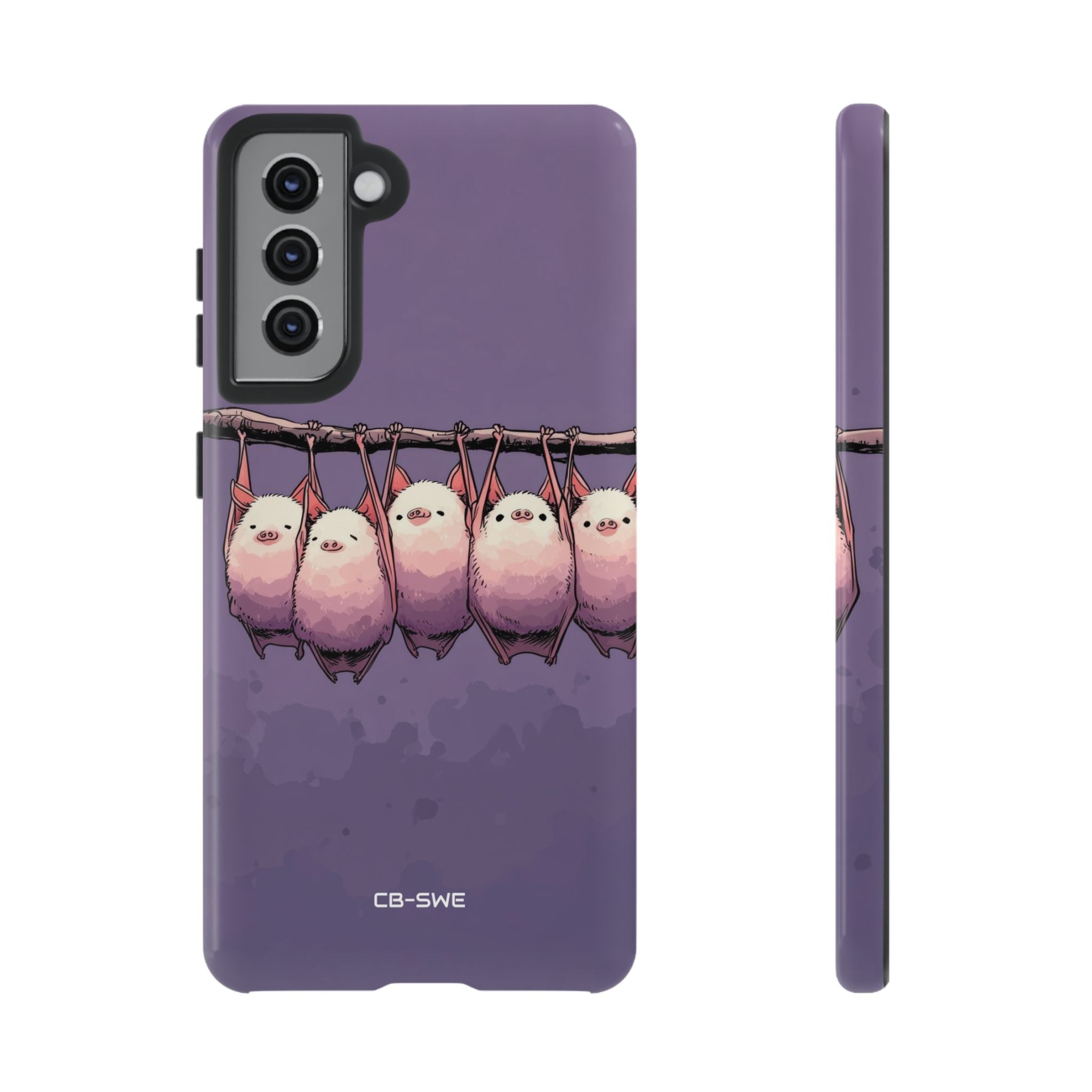 Bats Hang Playfully - Samsung Case