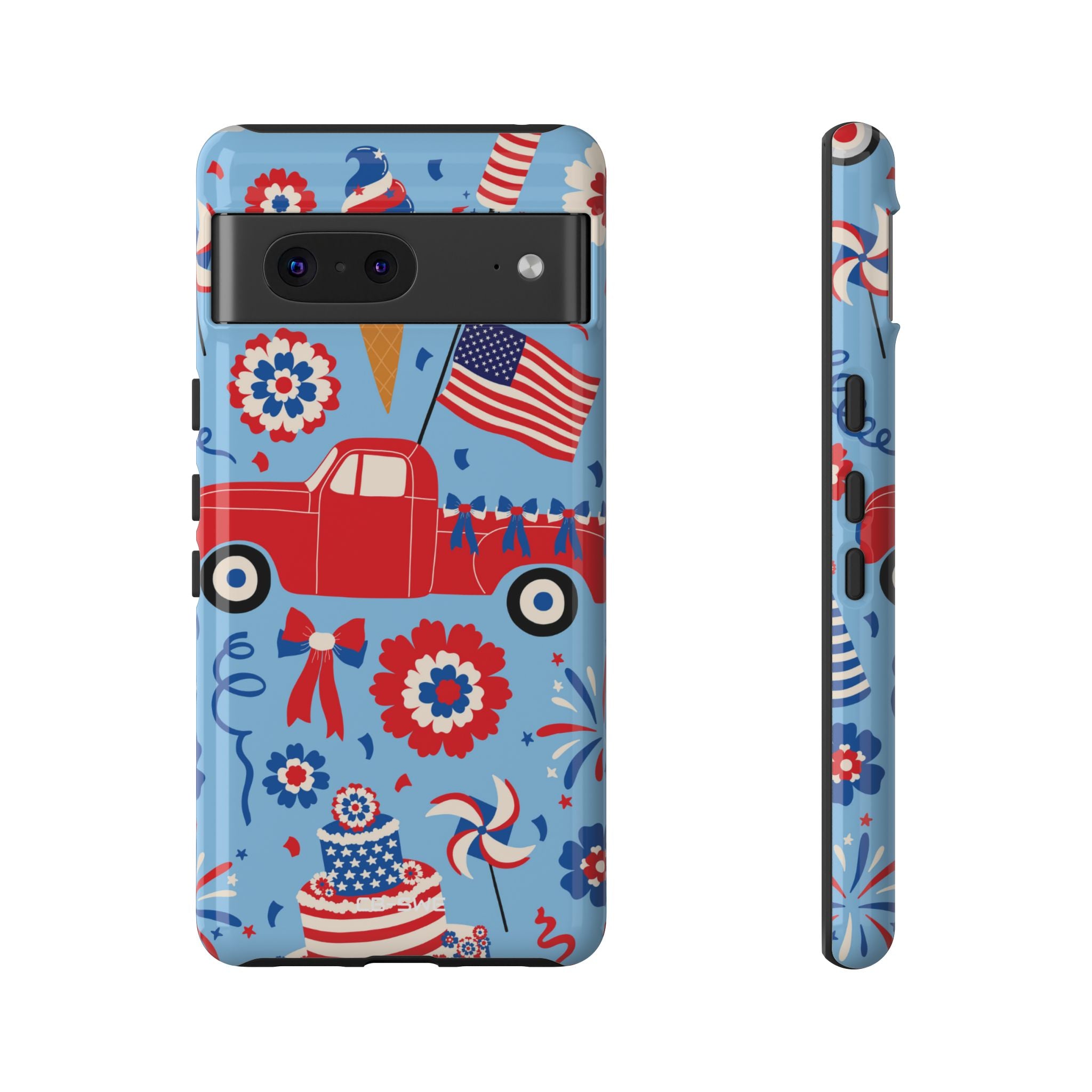 Celebration Fireworks Burst - Google Pixel Case