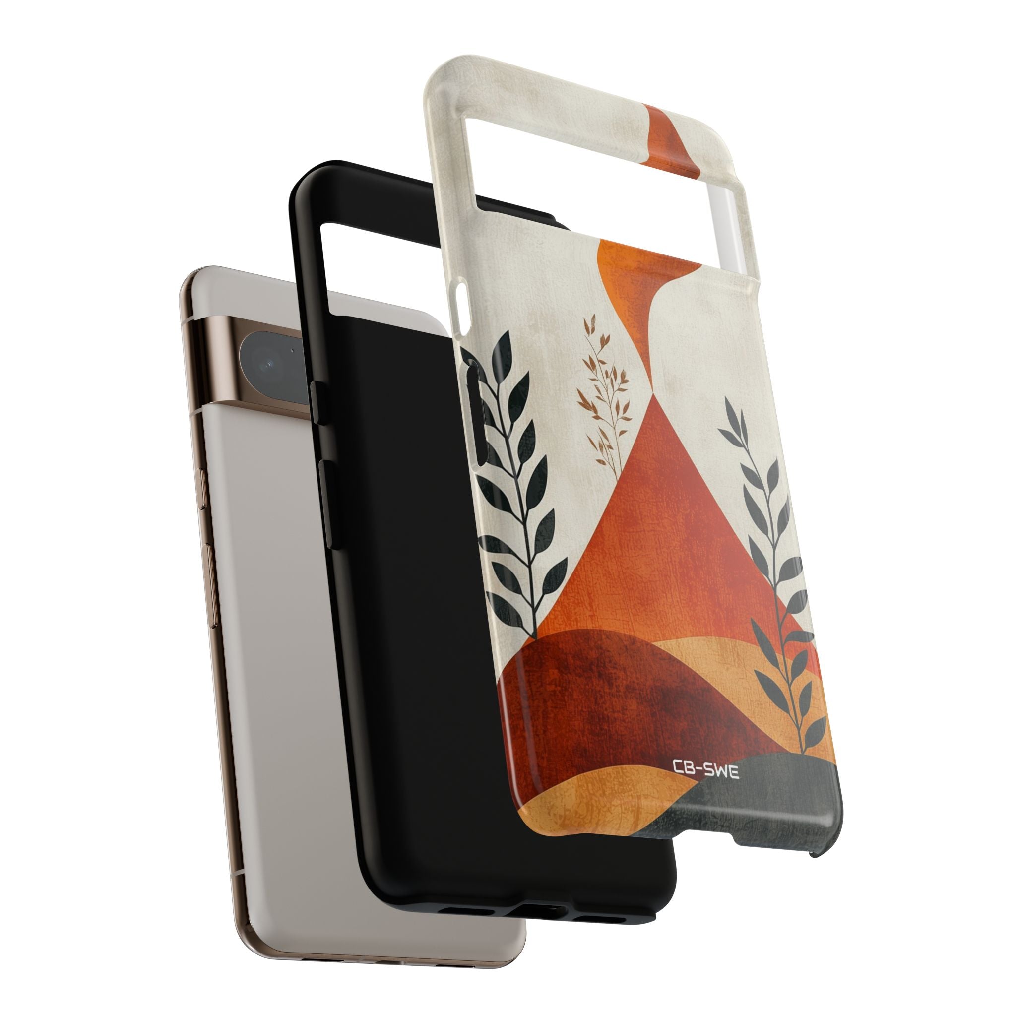 Flames Touch Mountains - Google Pixel Case