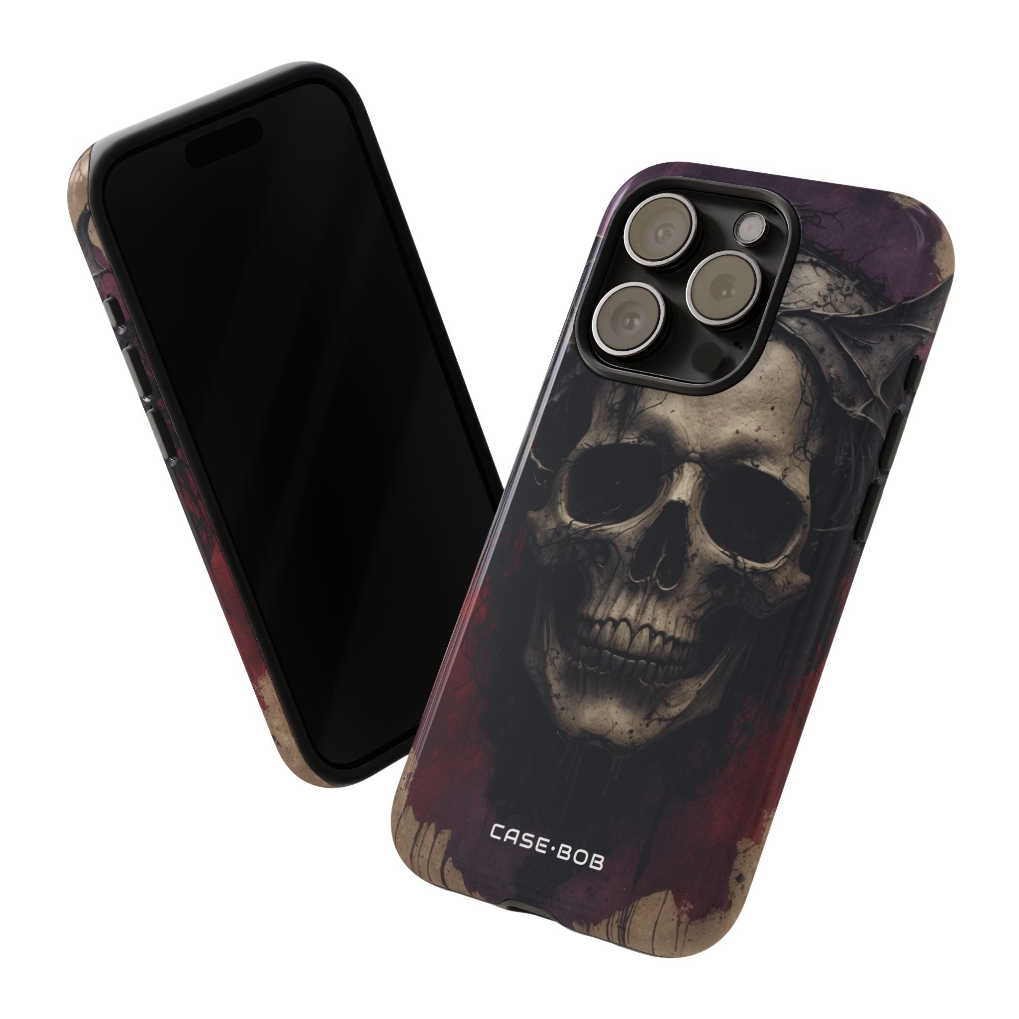 Skull Crown iPhone 15 Pro Case - Tough