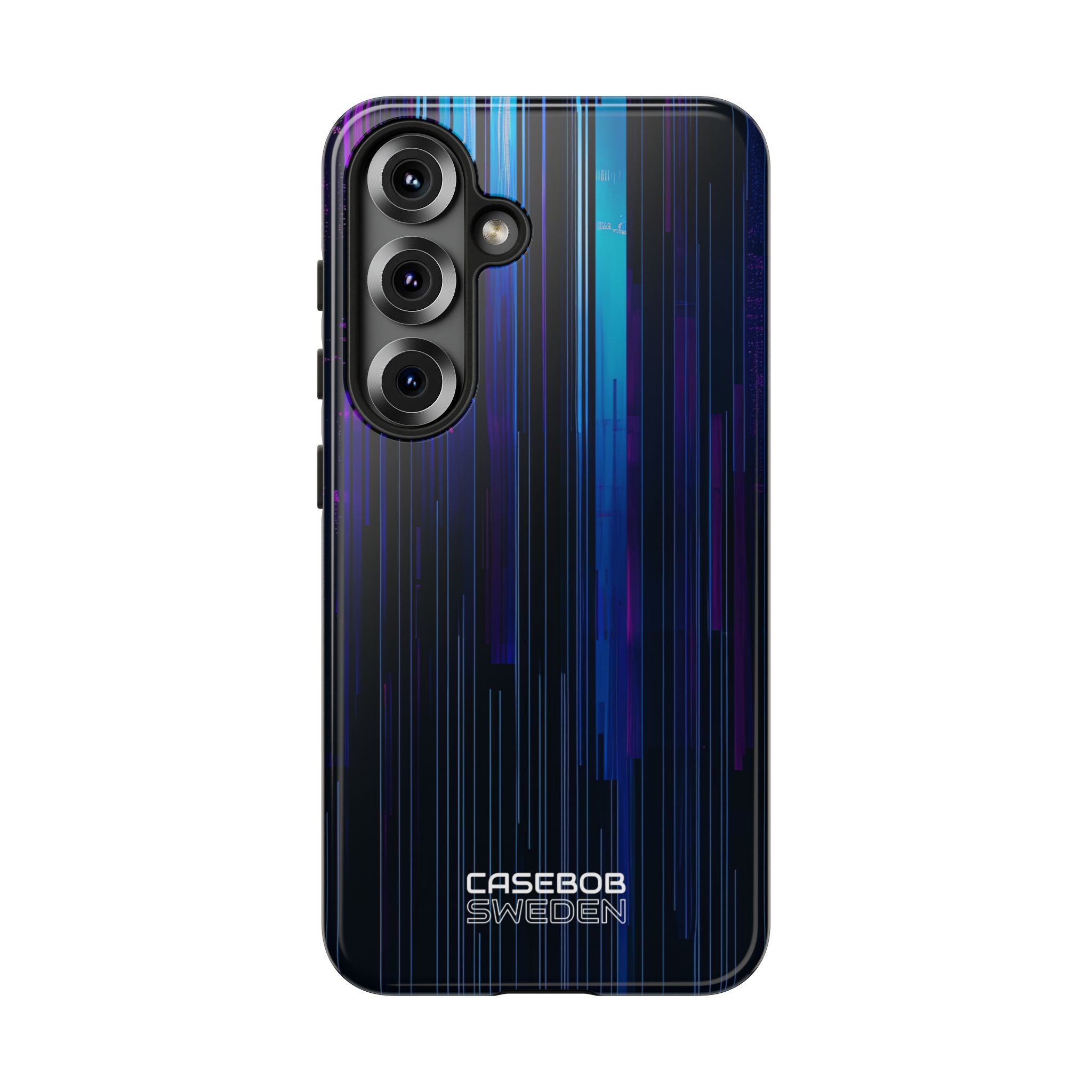 Strisce Neon Glitch Samsung S25 - Tough