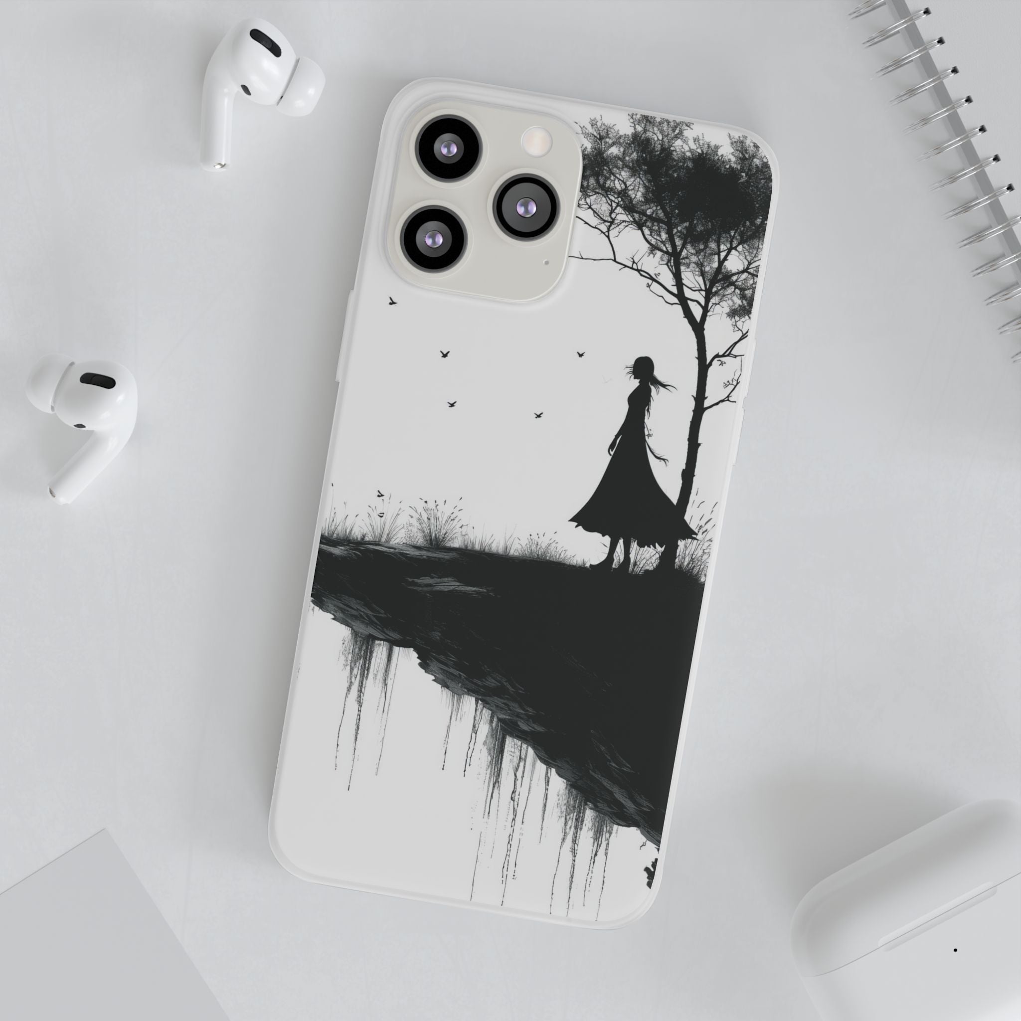 Cliffside Silhouette iPhone 13 Pro Max - Soft