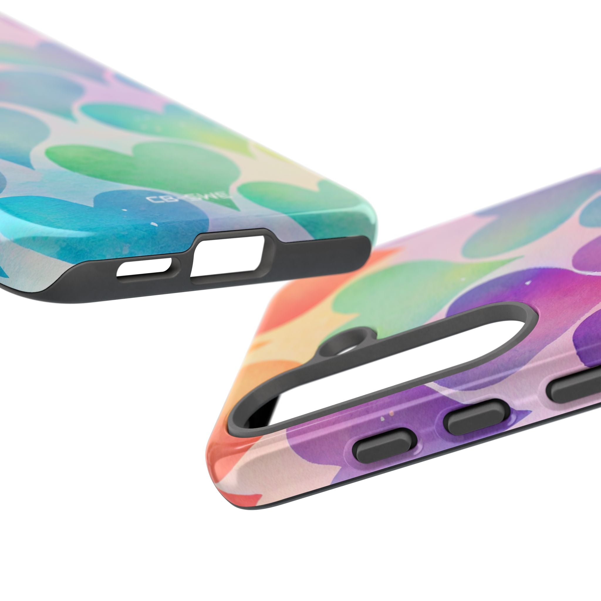 Watercolor Heart Symphony - Samsung Case