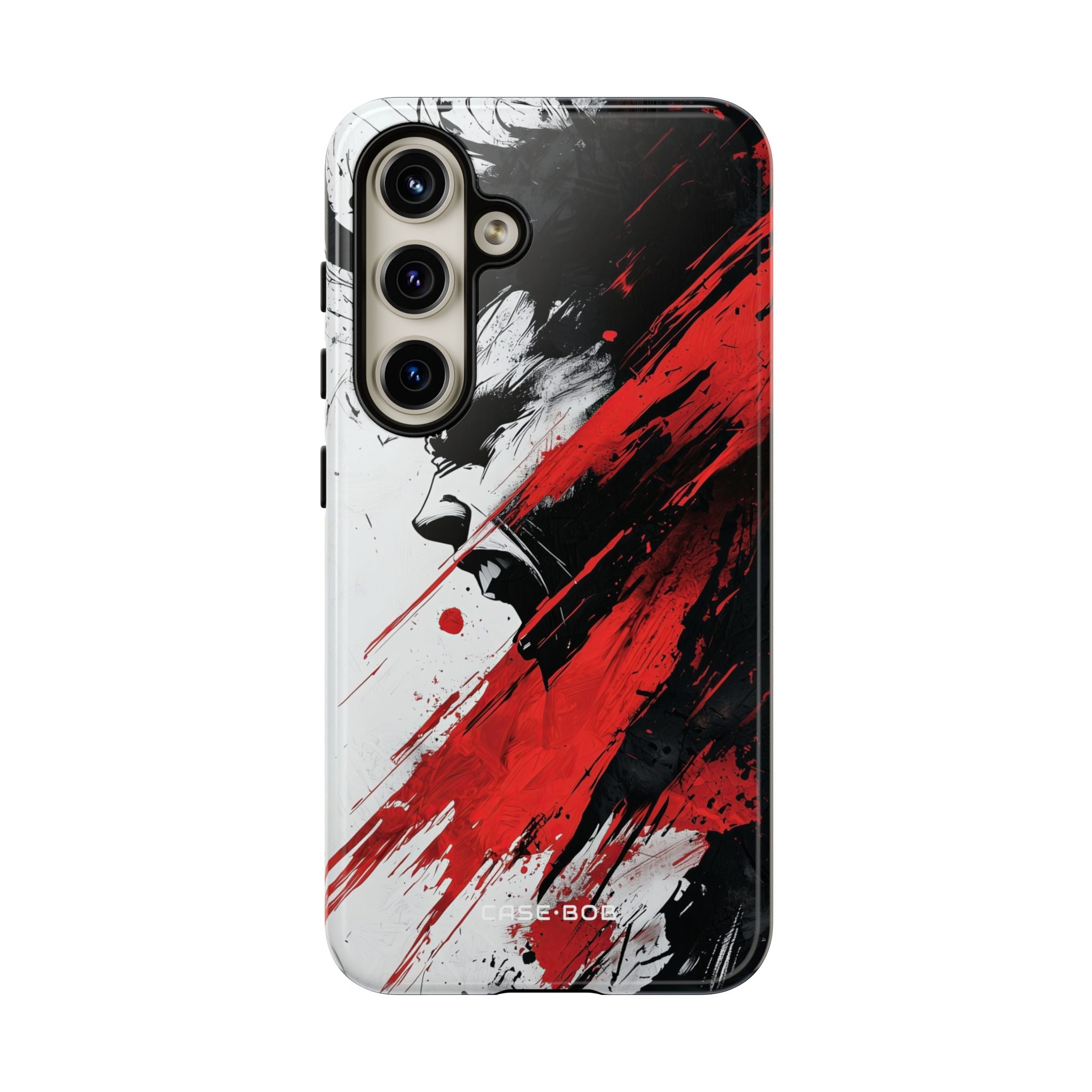 Yelling Profile Burst Samsung S24 Case - Tough