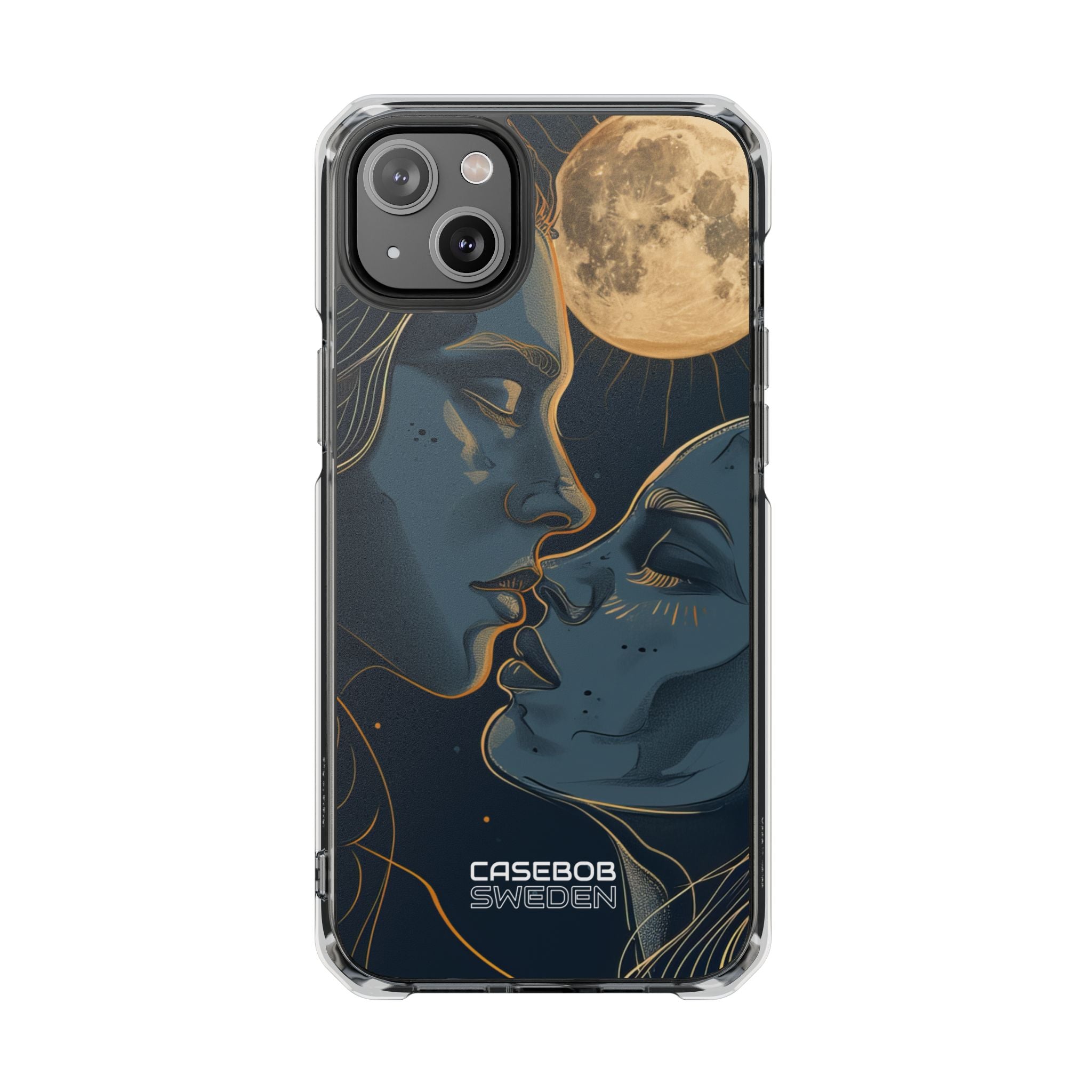 Moonlit Lovers Whisper iPhone 14 - Impact Clear+