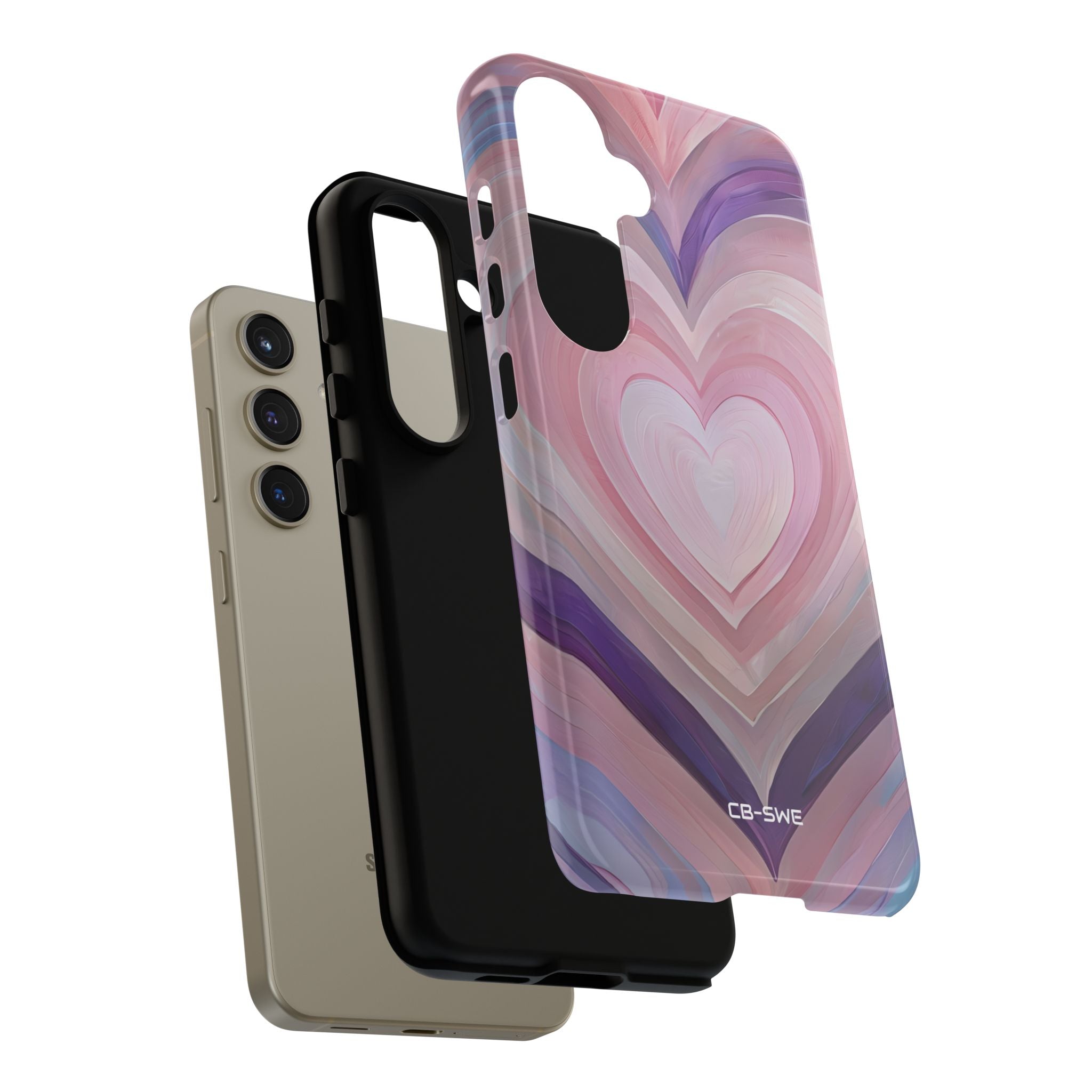 Impressionistic Heart Layers - Samsung Case