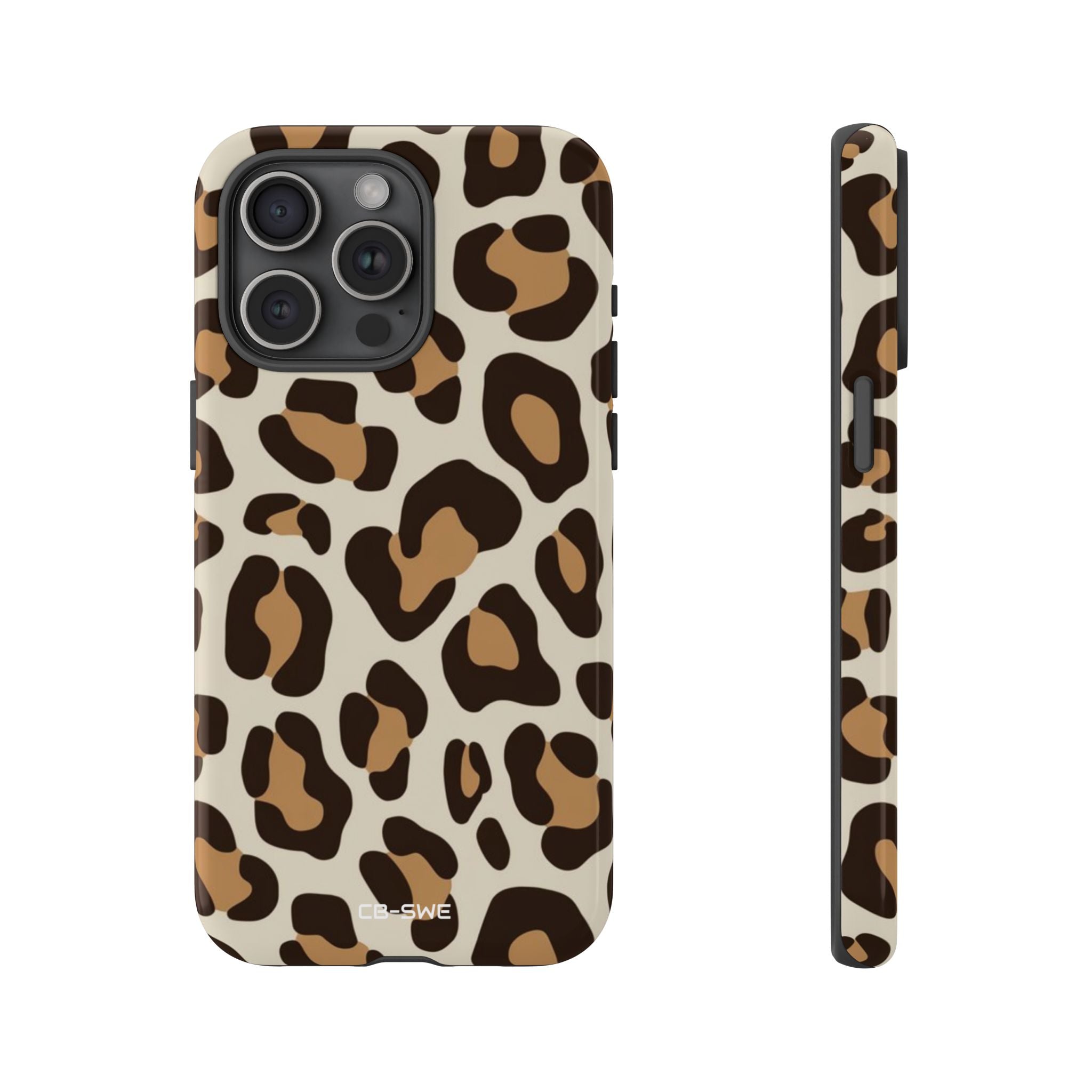 Leopard Print Elegance - iPhone Case