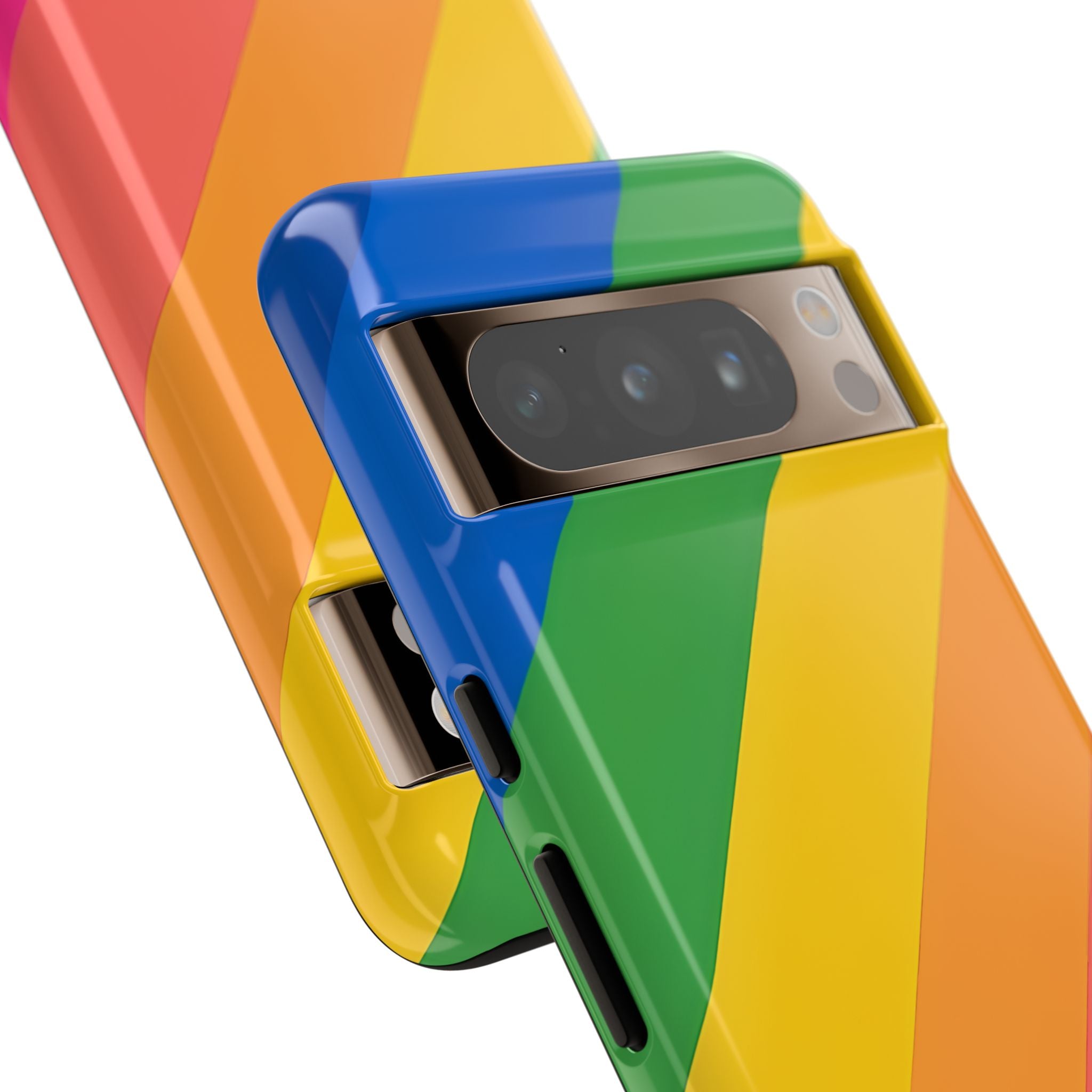 Vibrant Geometric Spectrum - Google Pixel Case