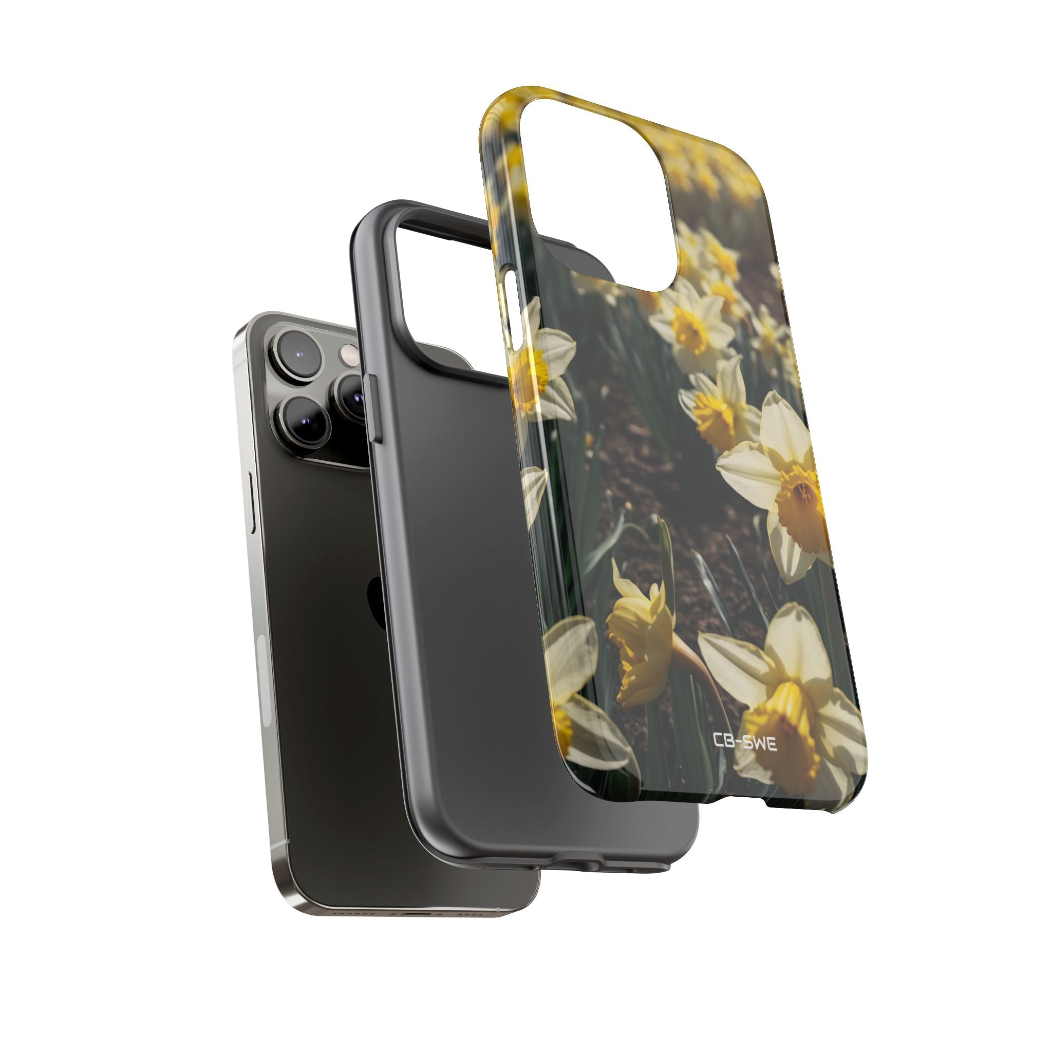 Golden Daffodils Bloom - iPhone Case