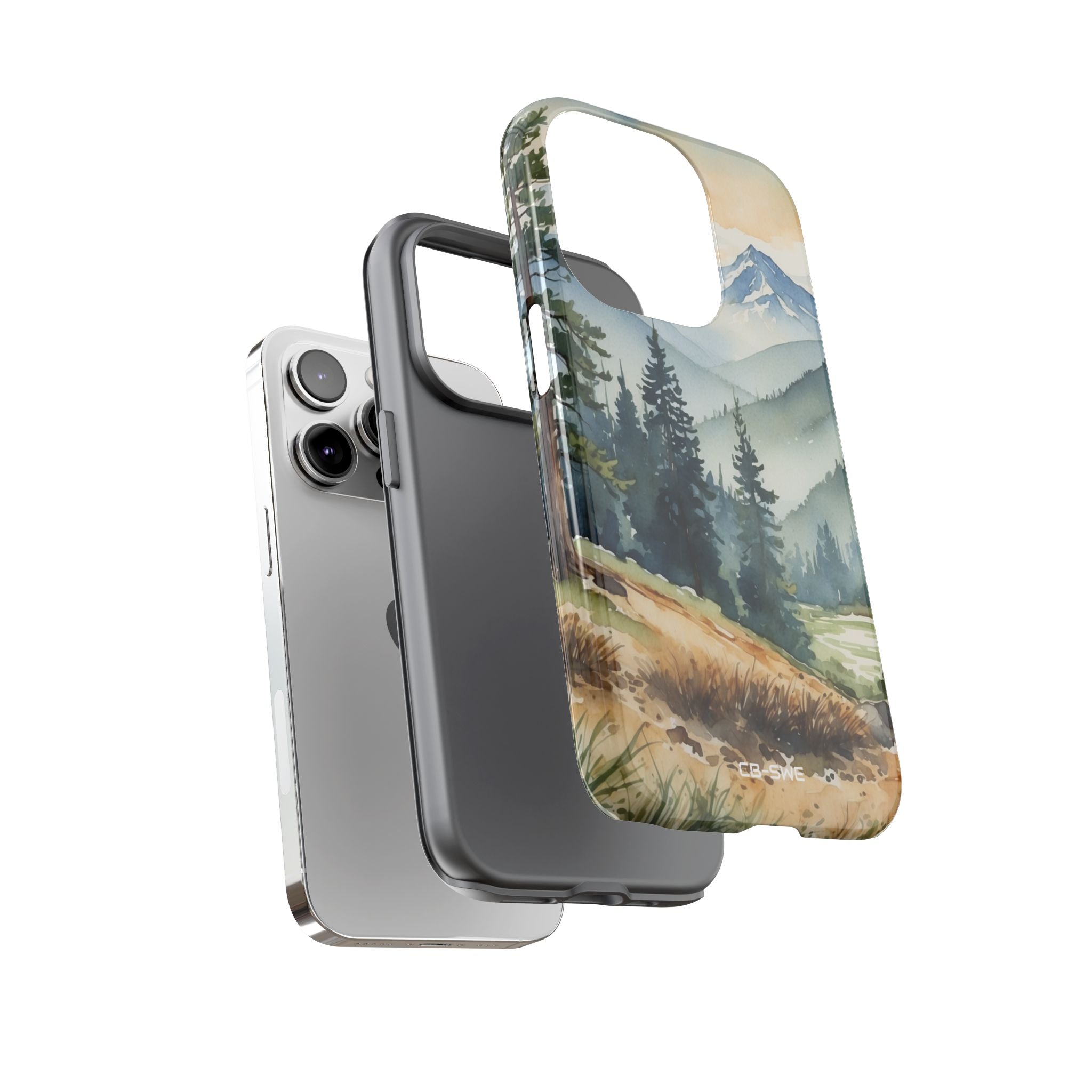 Whispers Paint Horizon - iPhone Case