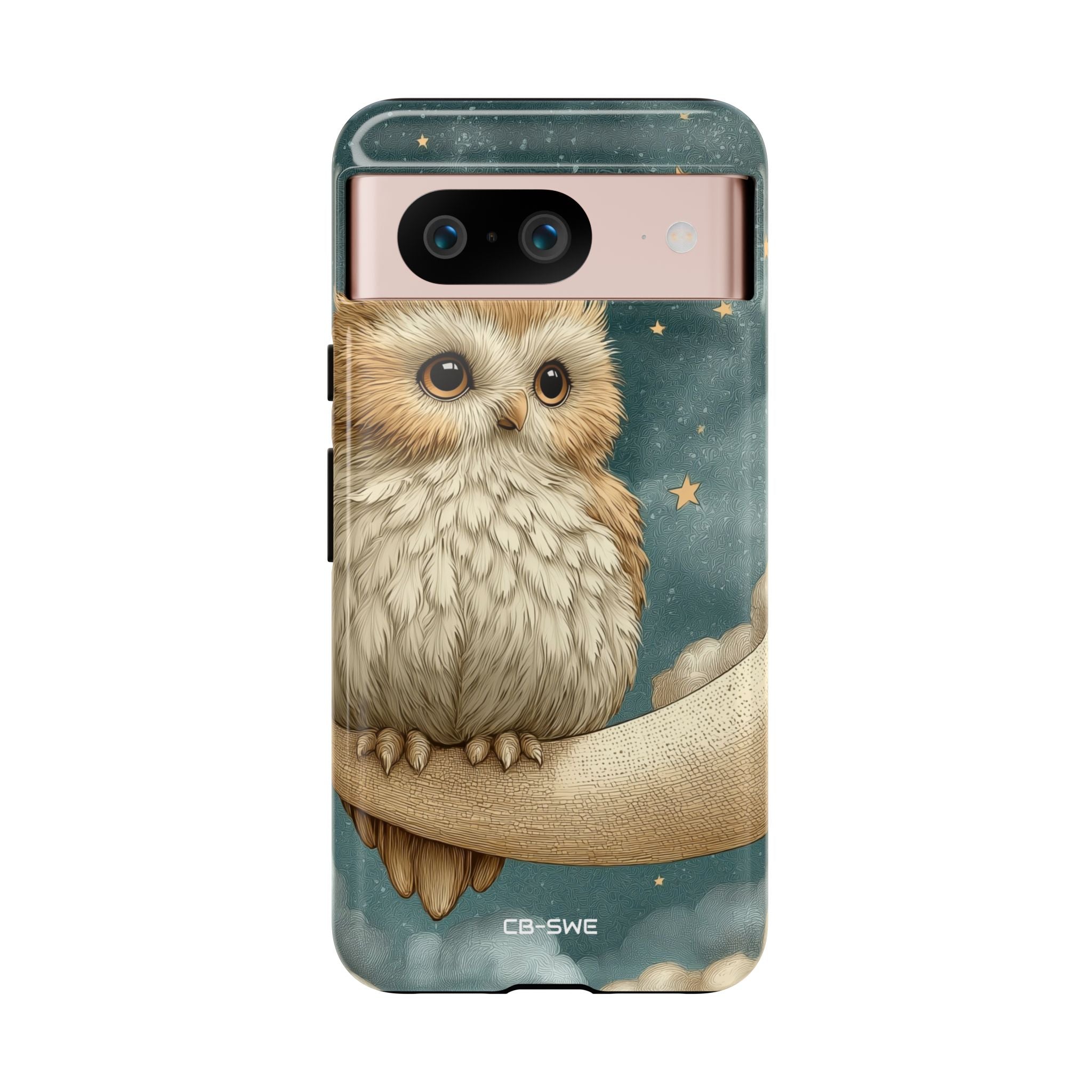 Owls Nestle Moon - Google Pixel Case