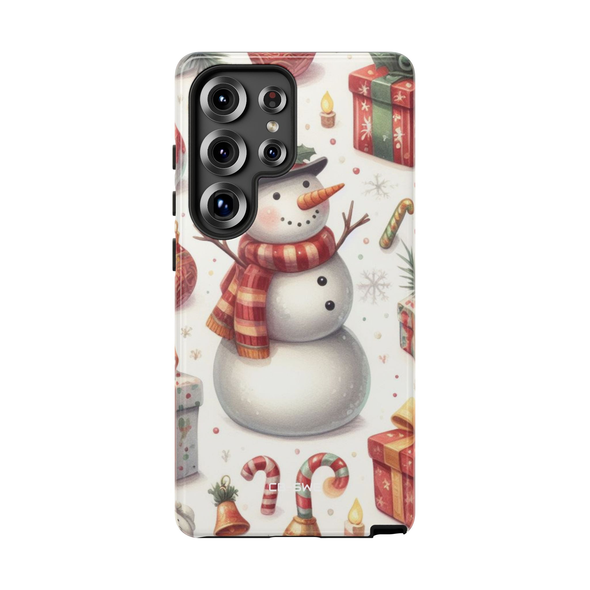 Snowman Wears Scarf - Samsung Case