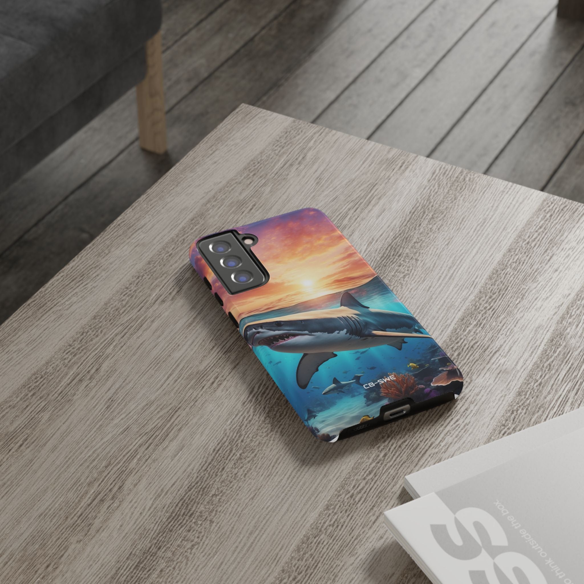 Shark Swims Through - Samsung Case