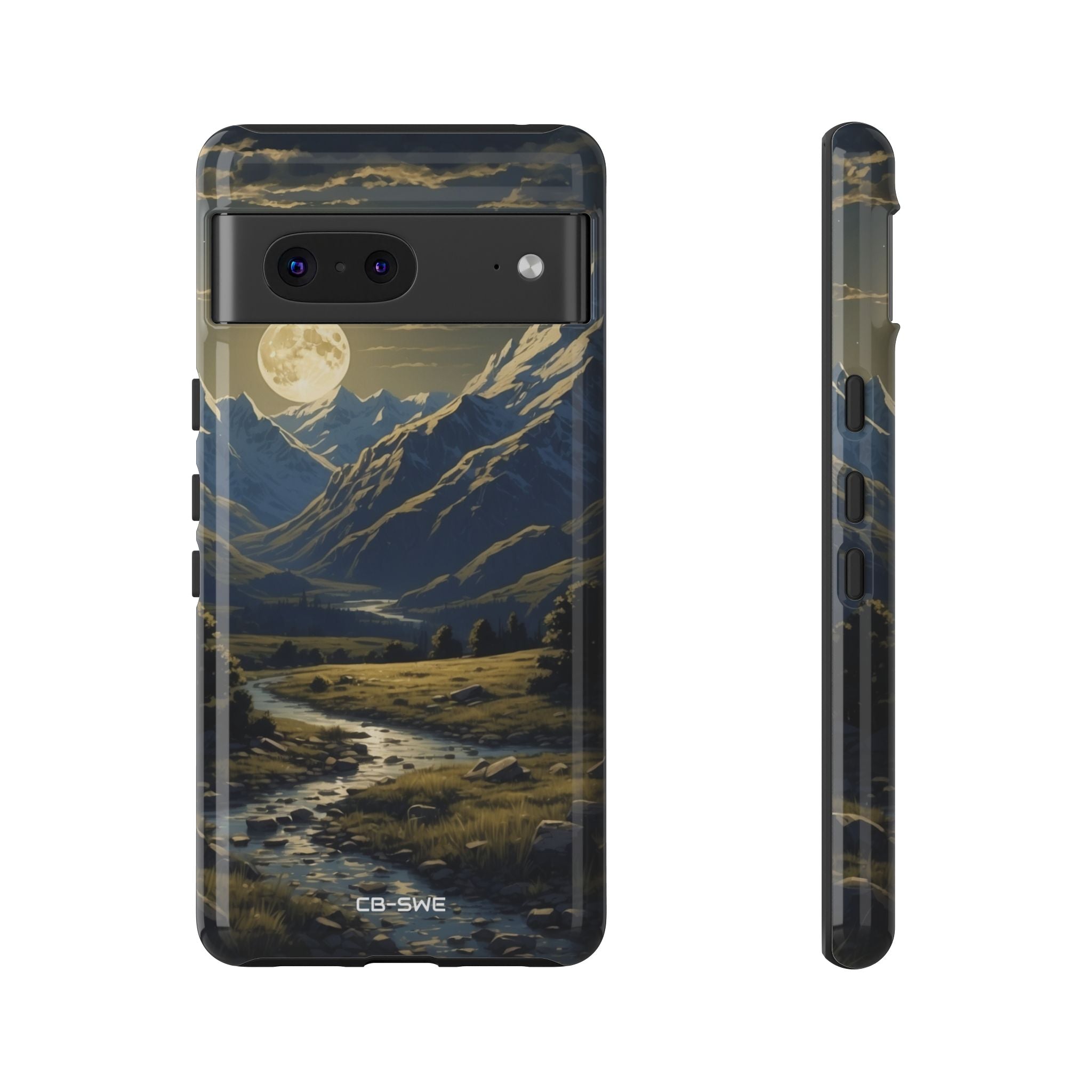 Moonlight Guides River - Google Pixel Case