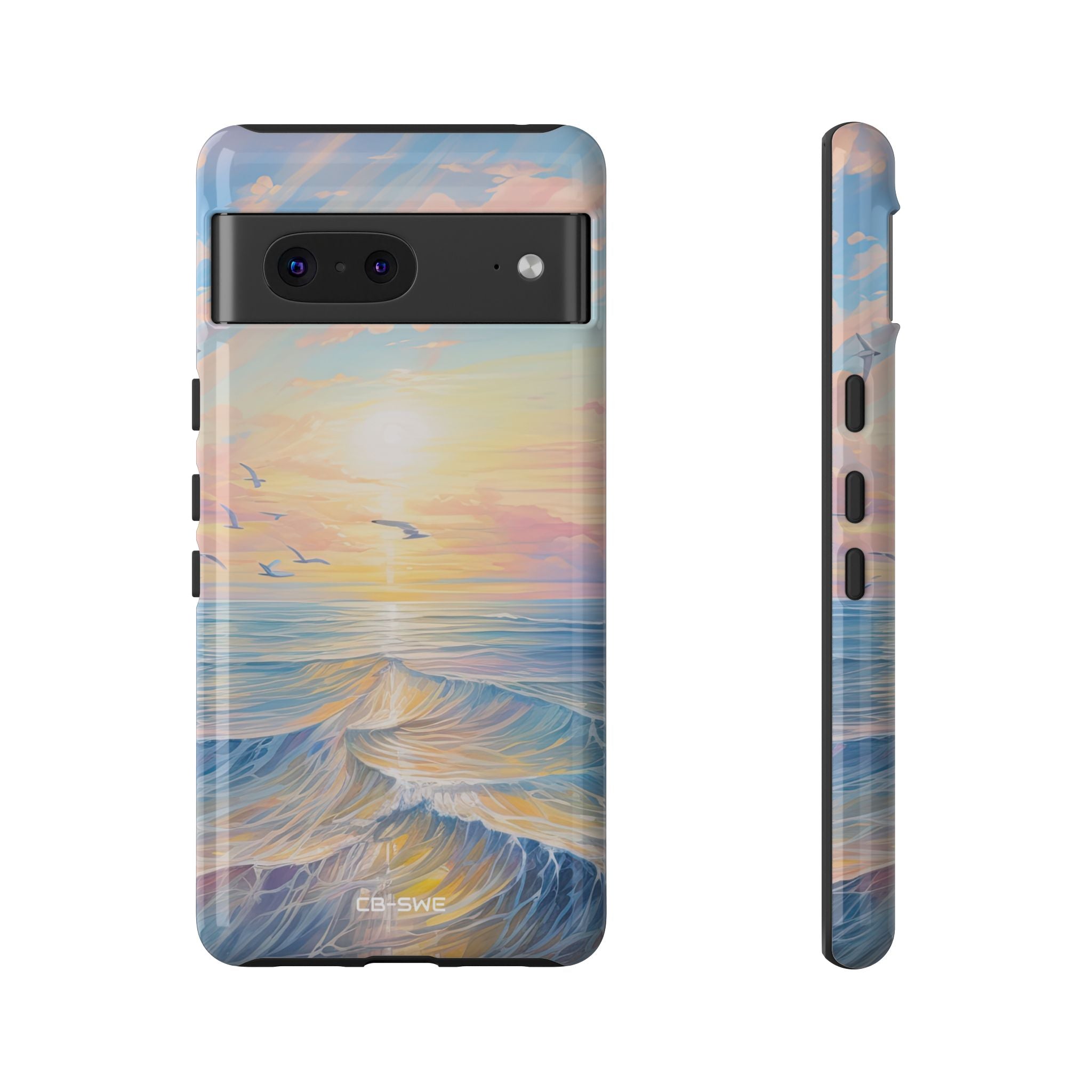 Gentle Waves Embrace - Google Pixel Case