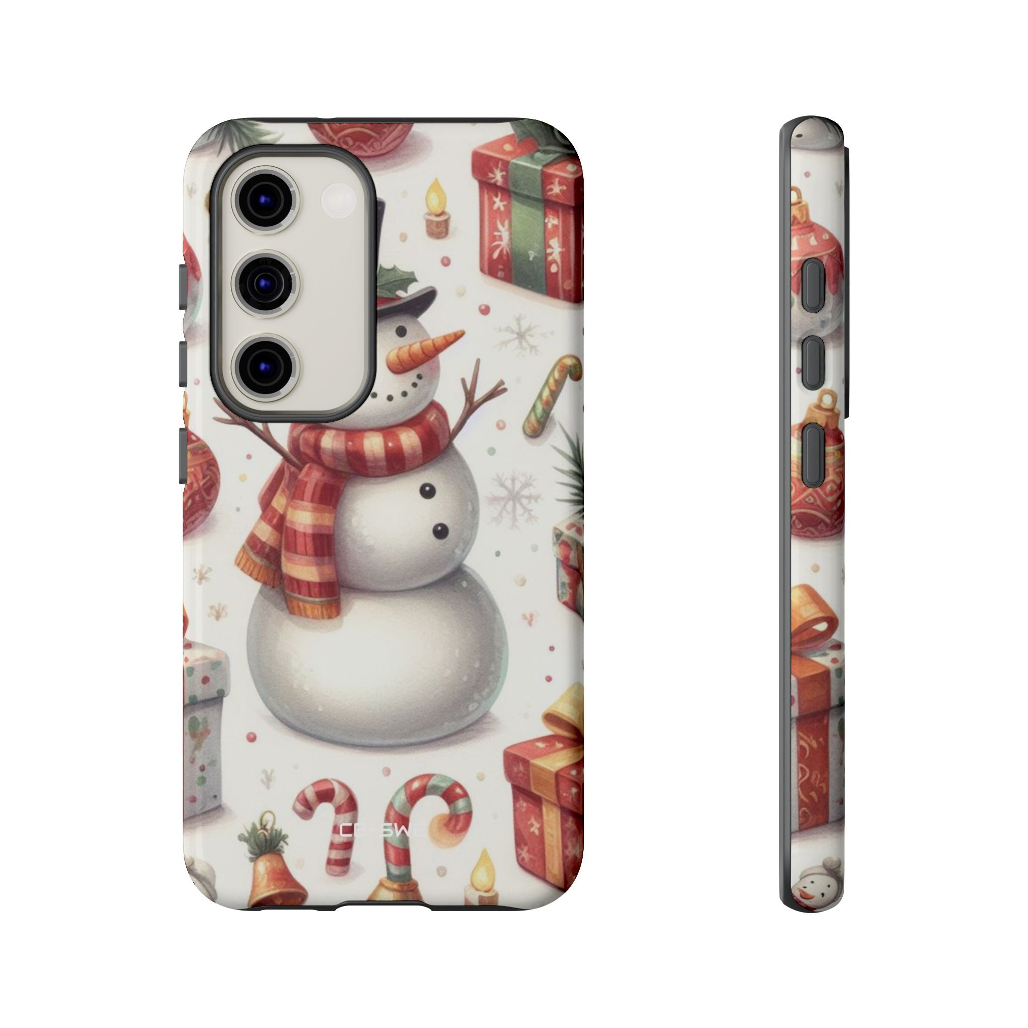 Snowman Wears Scarf - Samsung Case