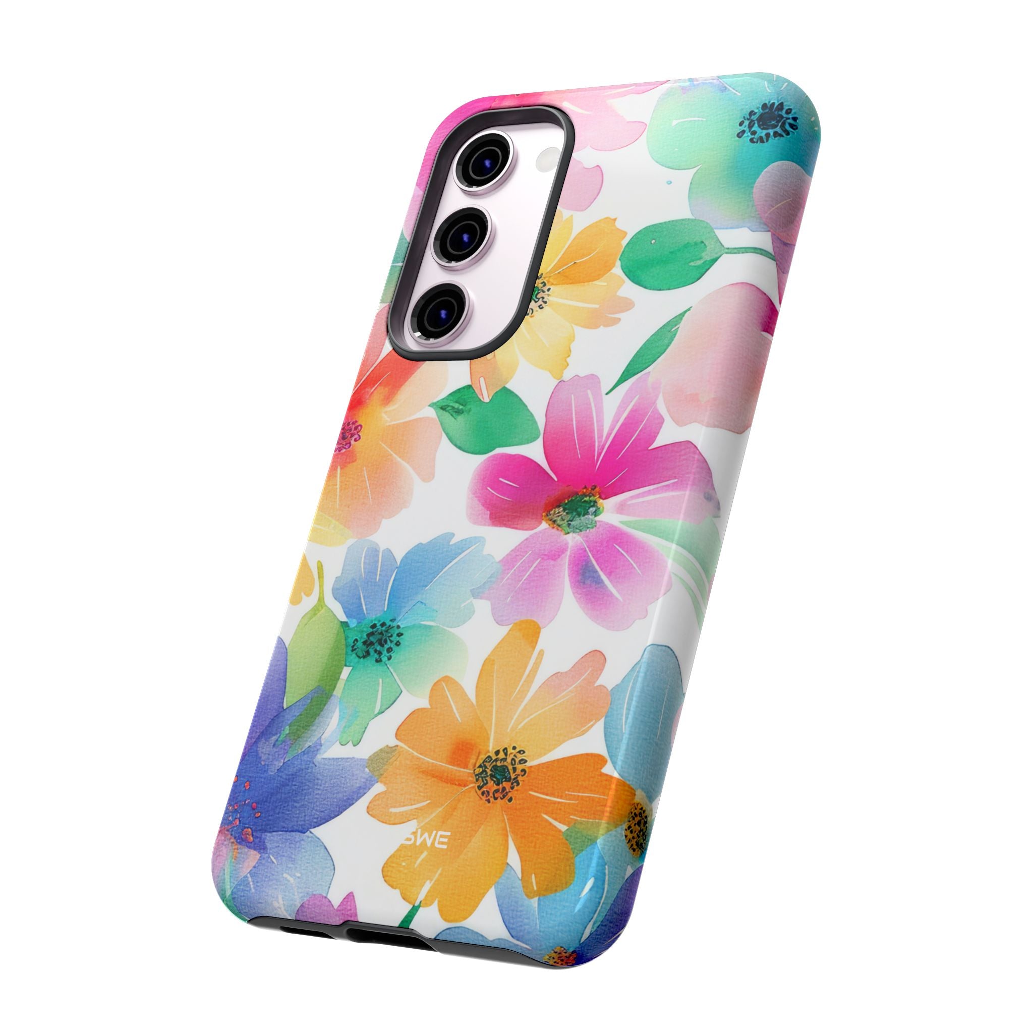 Vibrant Floral Impression - Samsung Case
