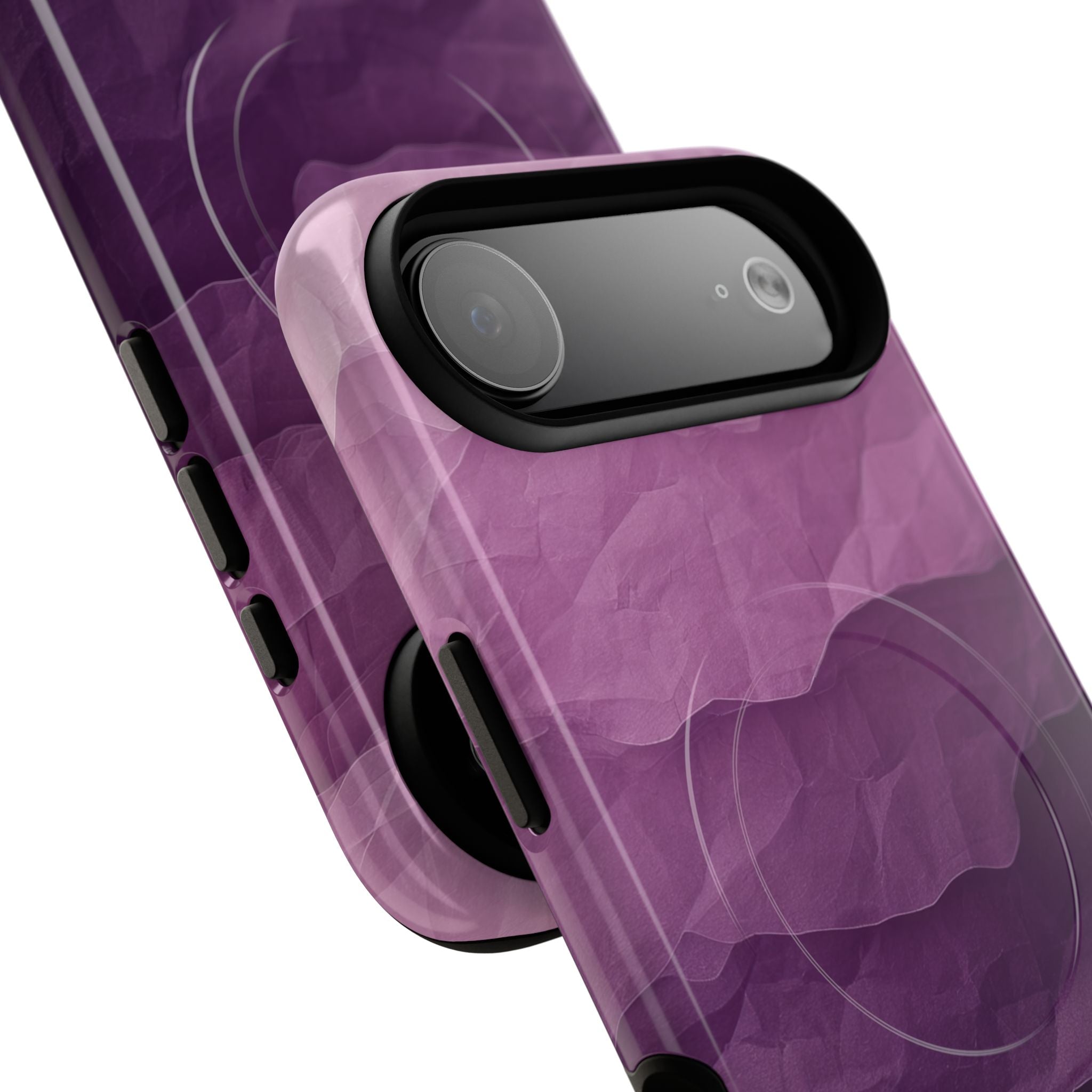 Purple Wave Layers iPhone 17 Air Case - Tough+