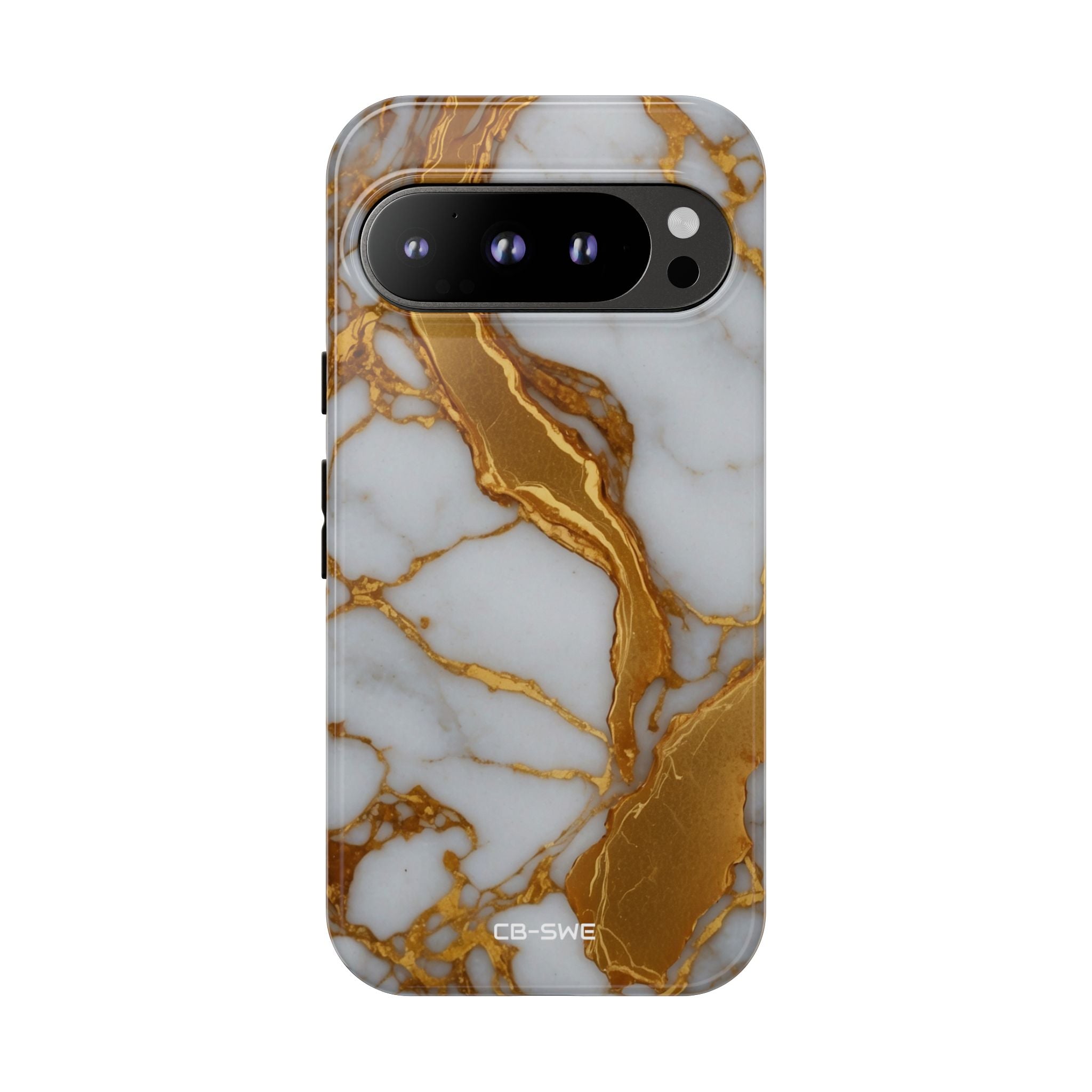 Golden Veins Flow - Google Pixel Case