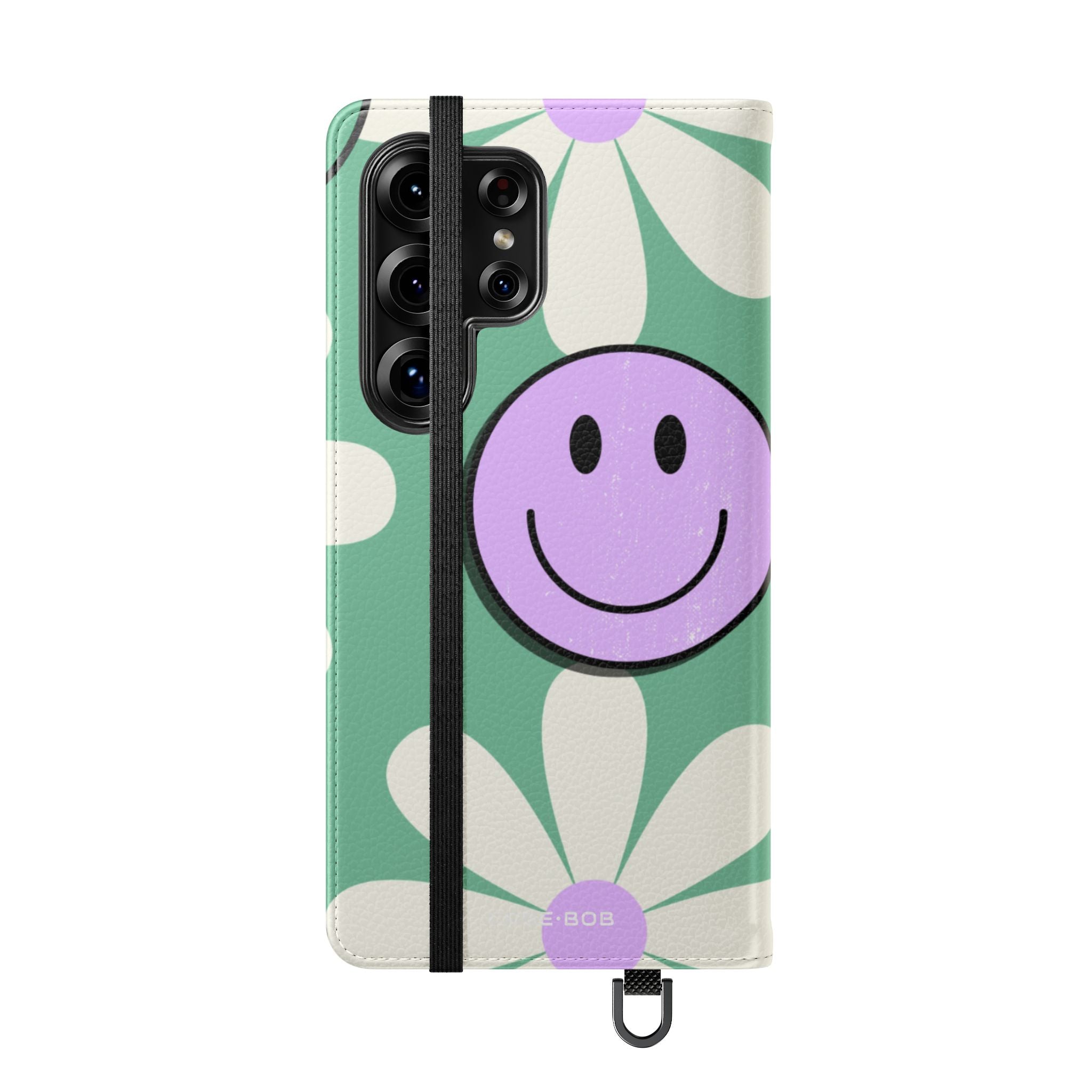 Smiley Daisy Glow - Samsung S25 Ultra Case - Wallet