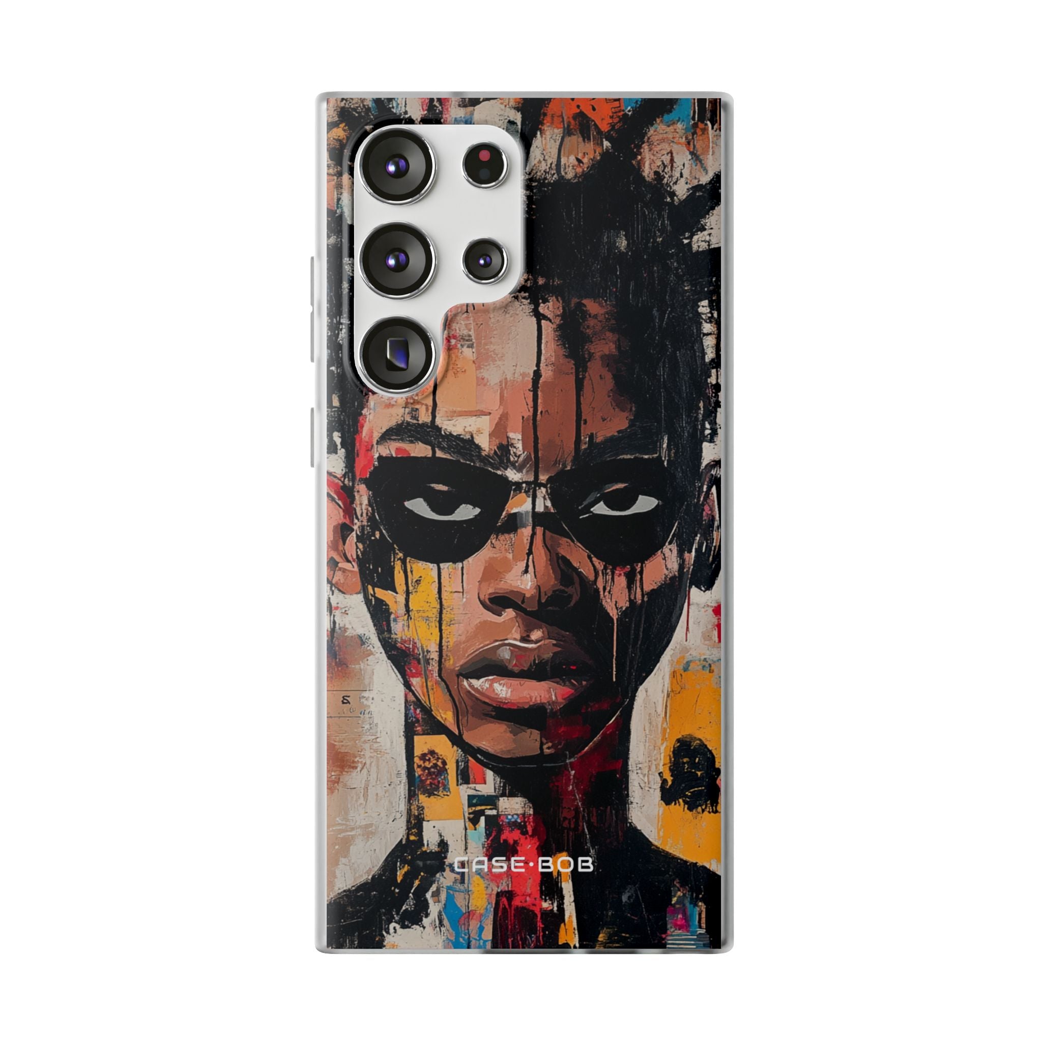 Masked Portrait Drips Samsung S23 Ultra Case - Soft