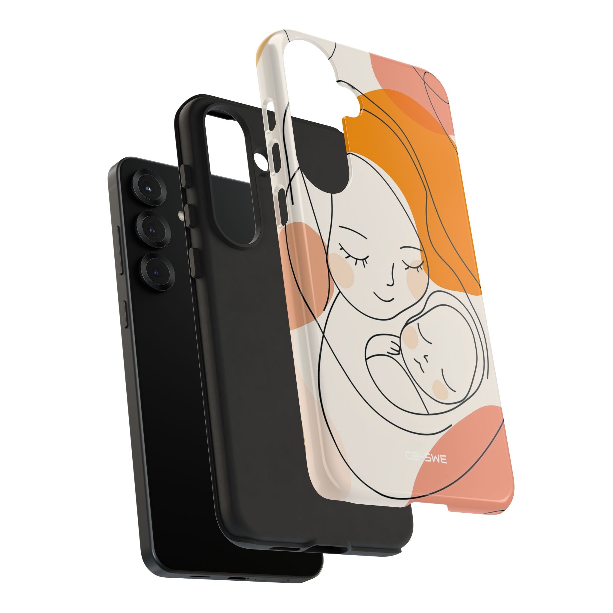 Mother Embraces Child - Samsung Case