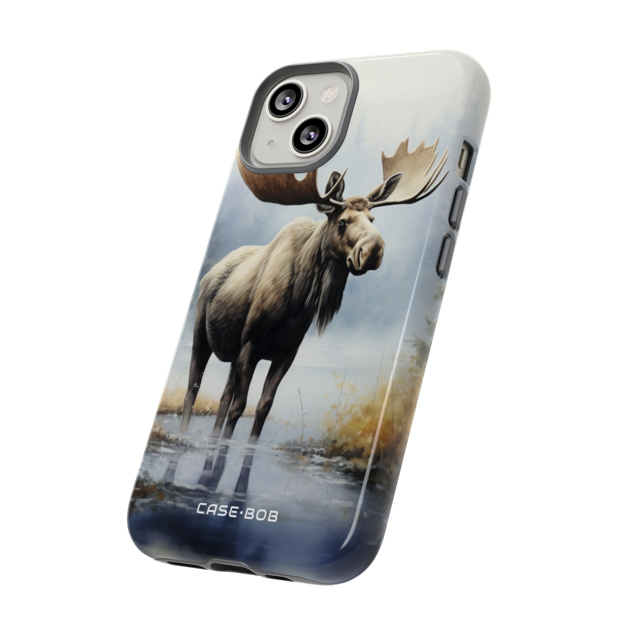 Moose Reflection iPhone 14 Case - Tough