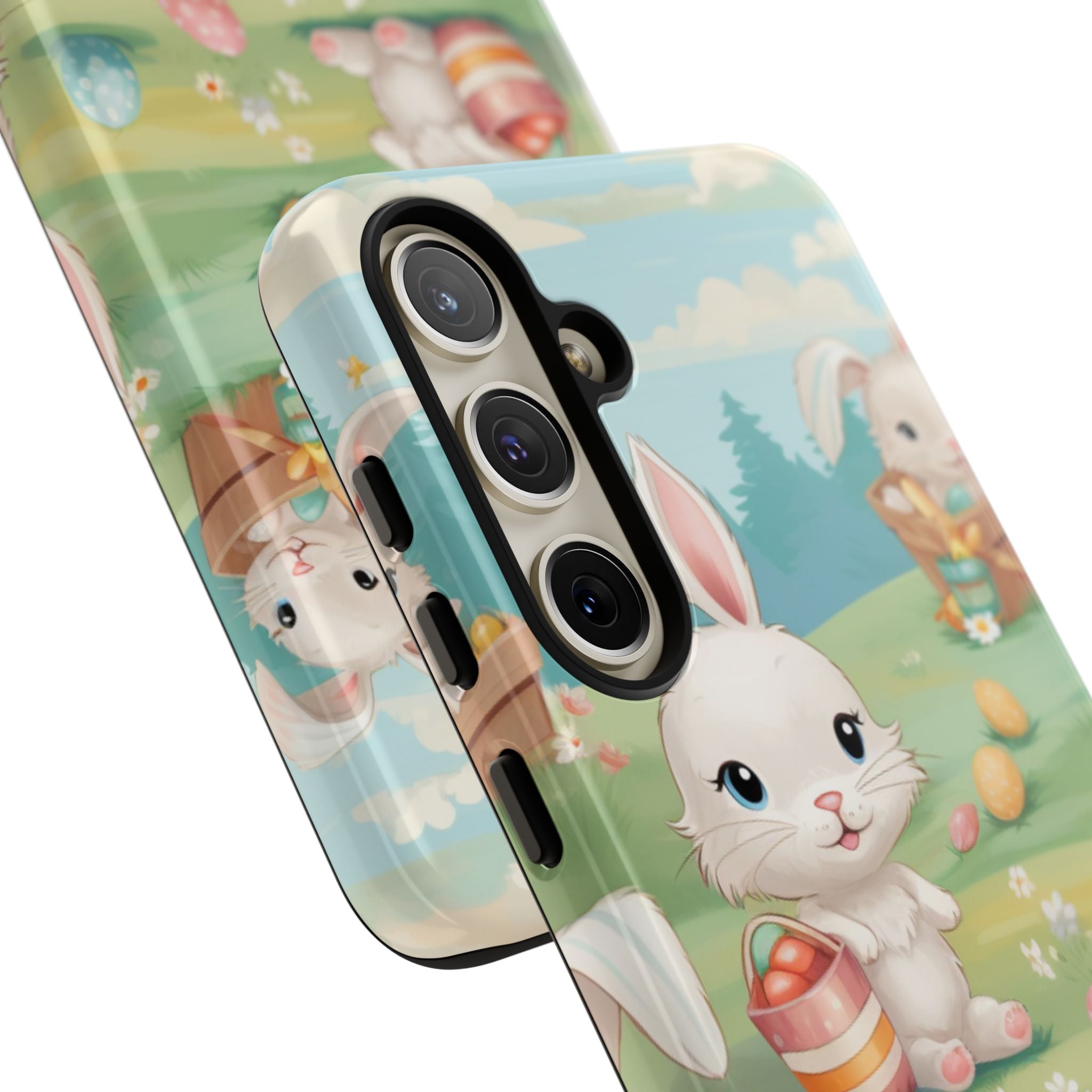 Bunnies Hunt Eggs - Samsung Case