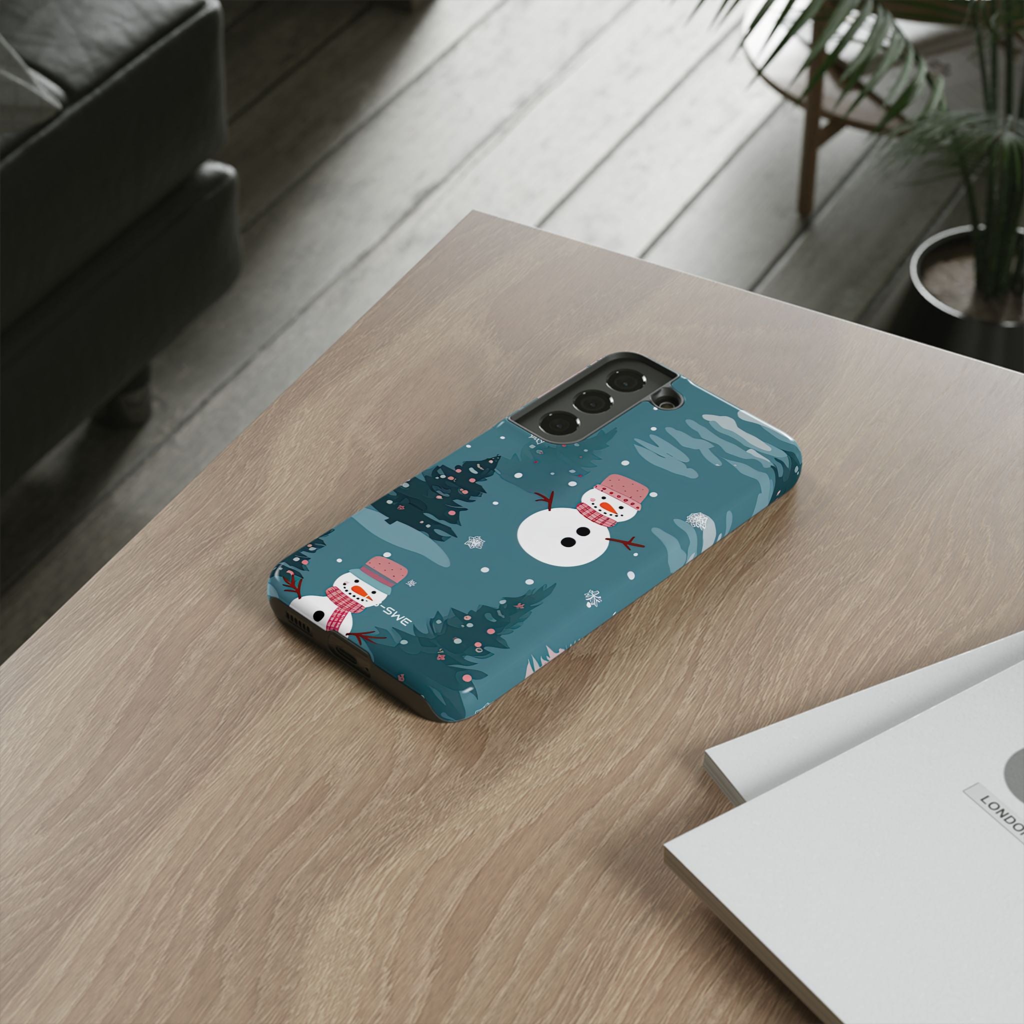 Snowmen Celebrate Together - Samsung Case