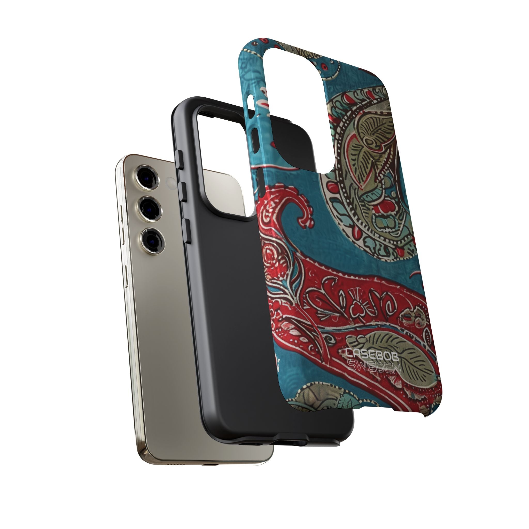 Paisley Floral Fusion Samsung S23 - Tough