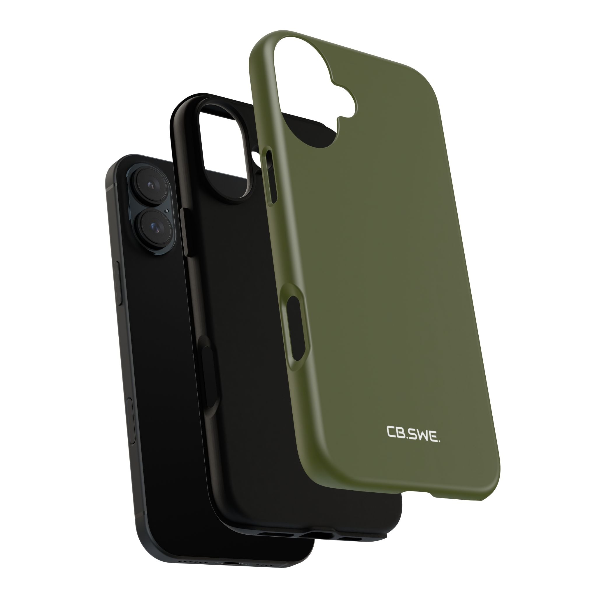 Armeegrüne iPhone-Hülle – Robust