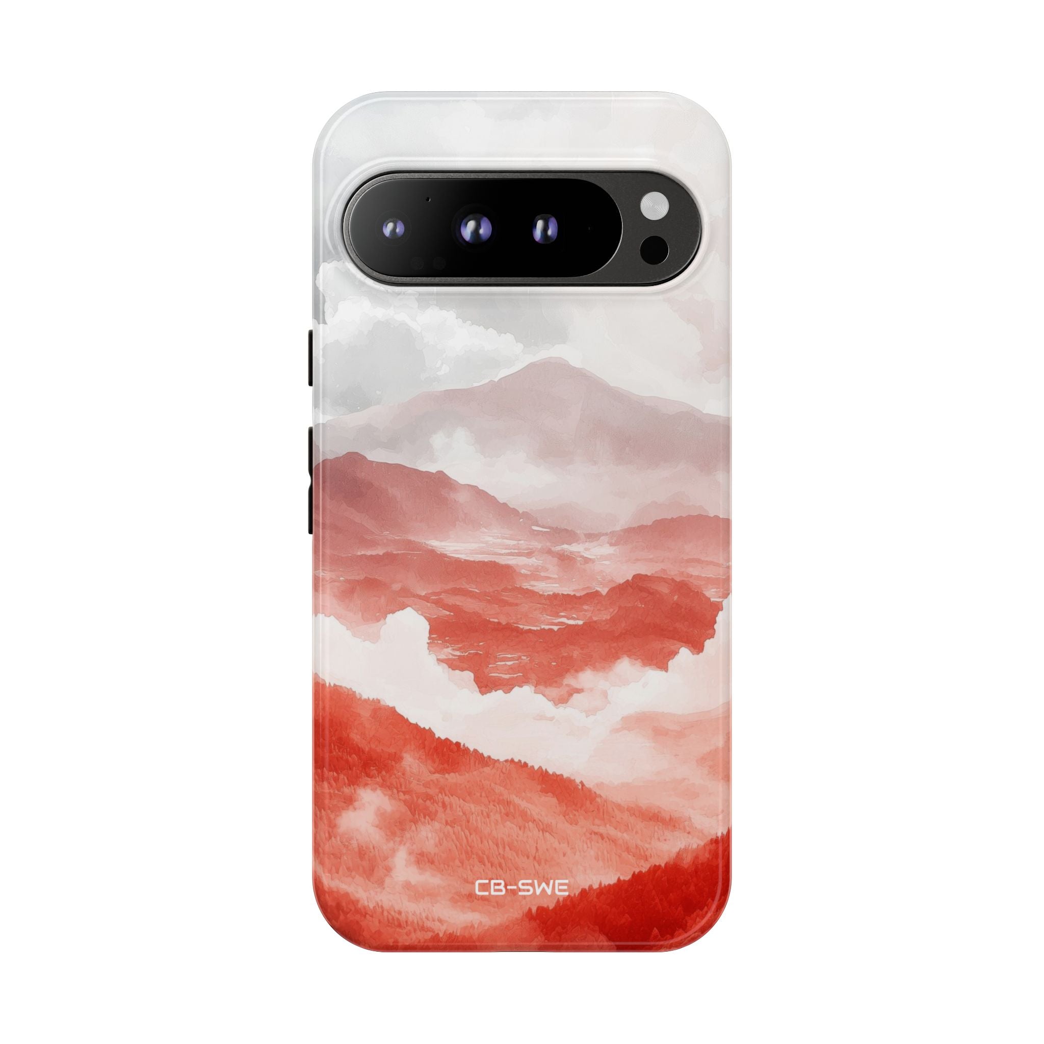 Mountain Flames Rise - Google Pixel Case