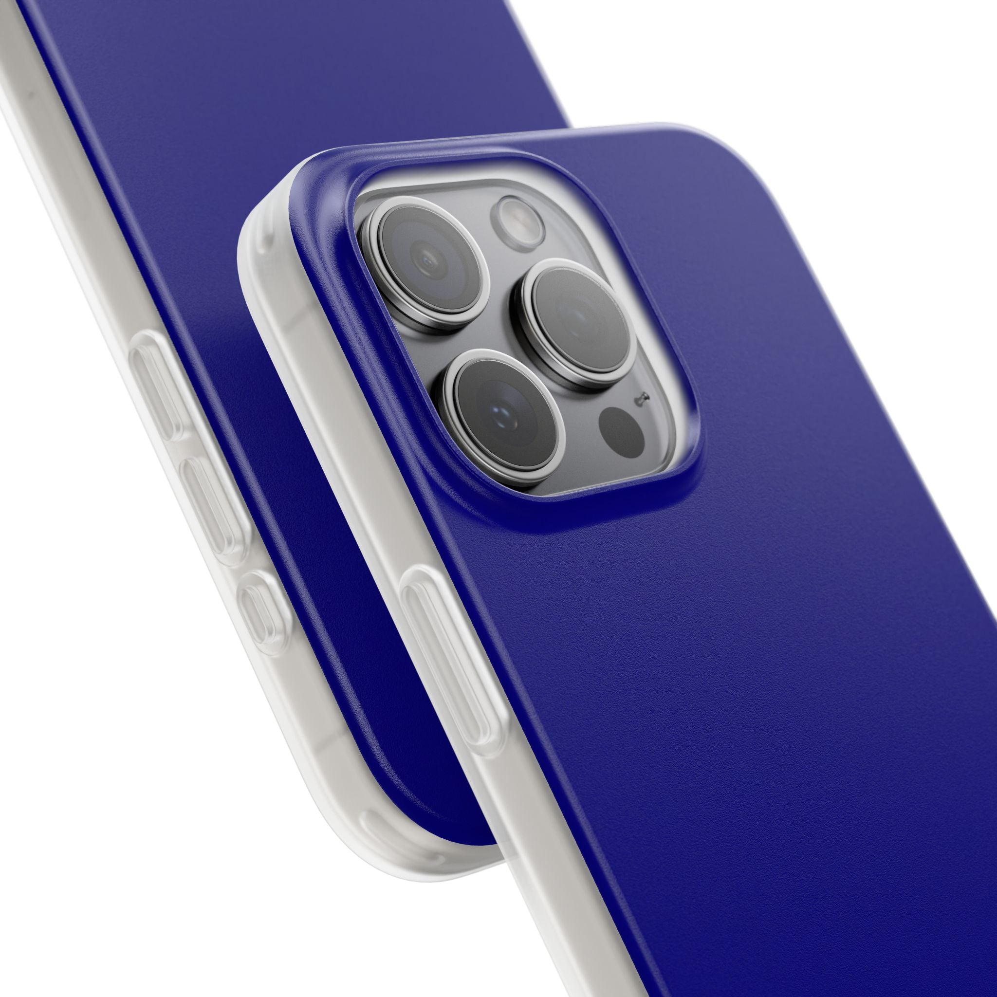 Marineblaue iPhone-Hülle – Flexi