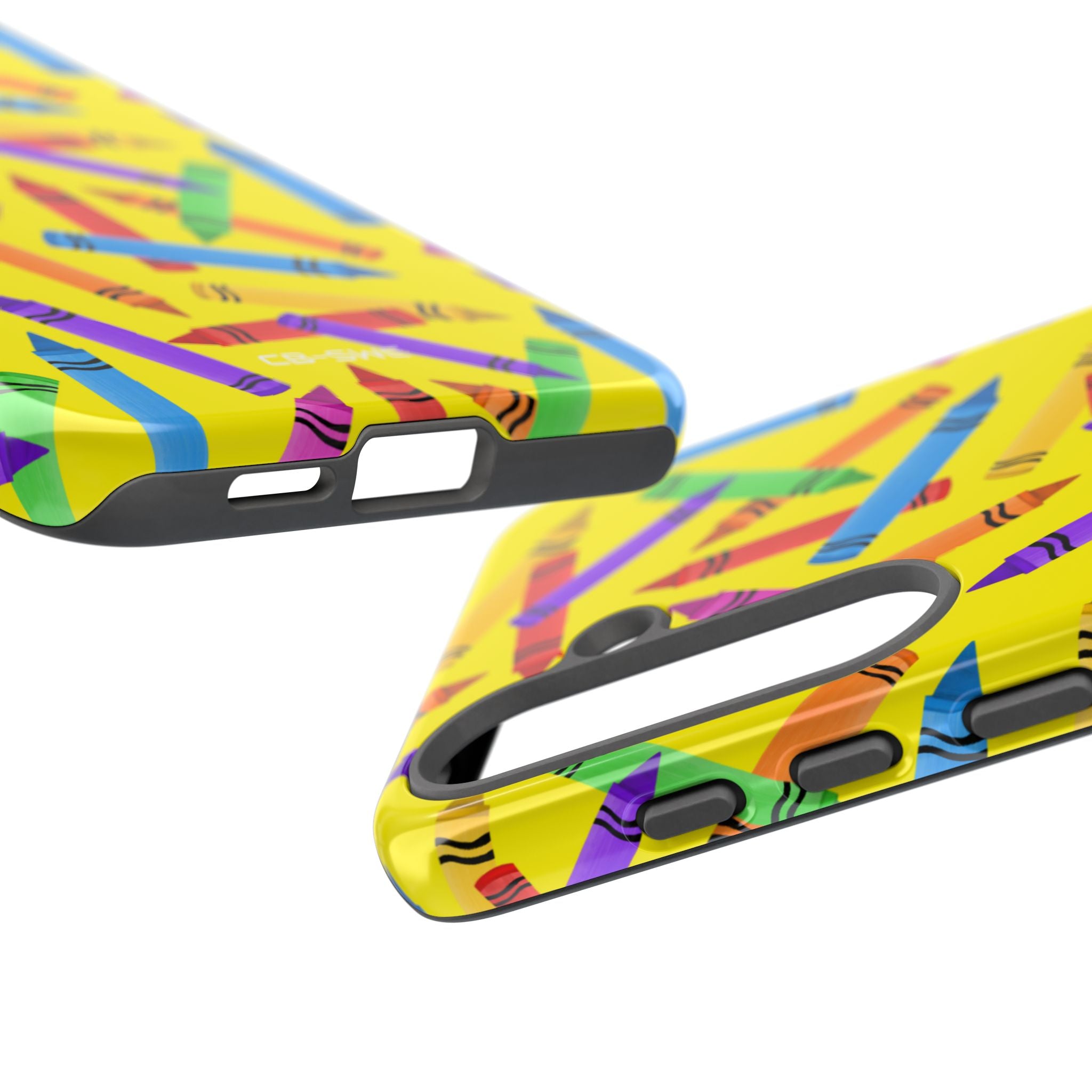 Crayons Scatter Playfully - Samsung Case