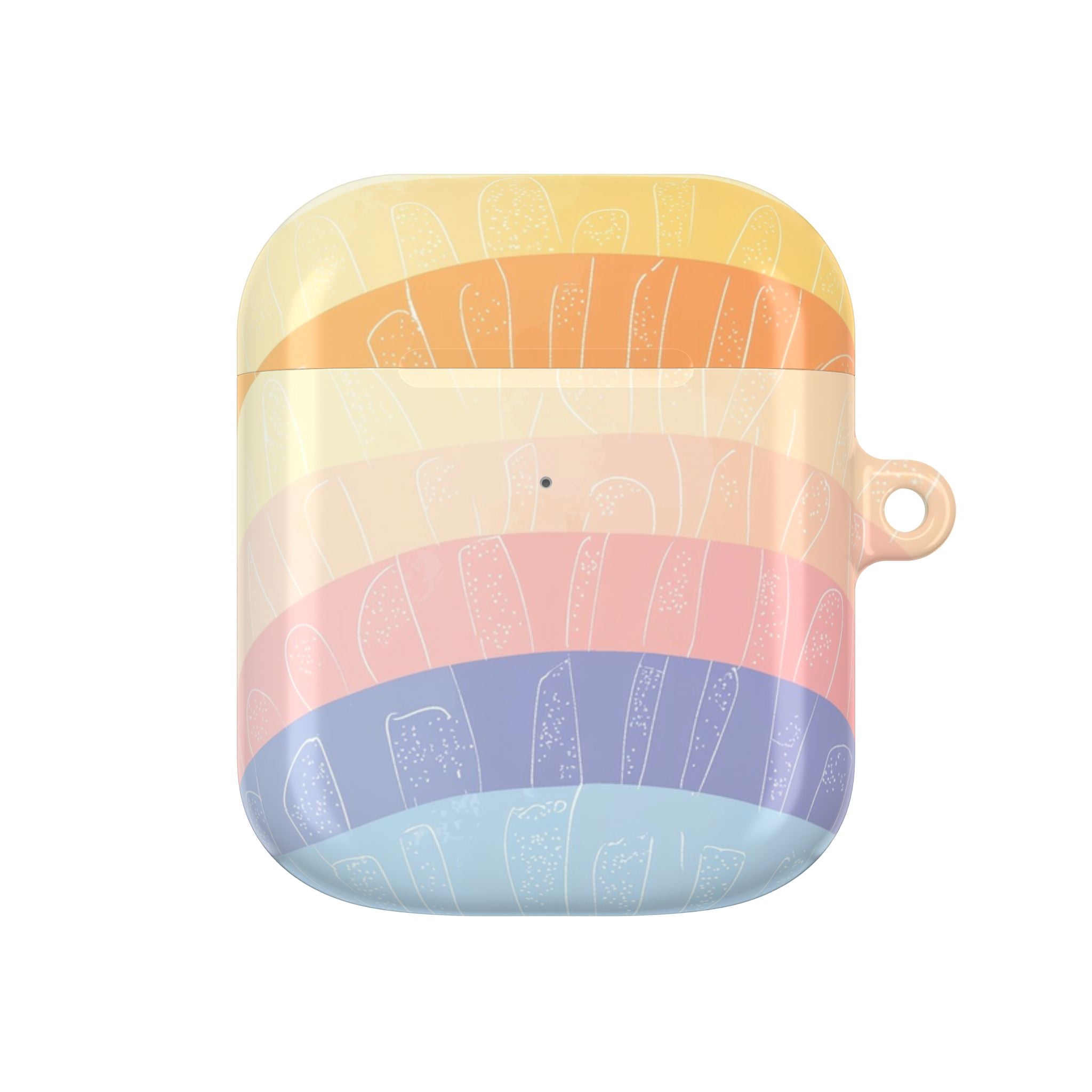 Pastelinen sateenkaaren hohde - AirPods Case