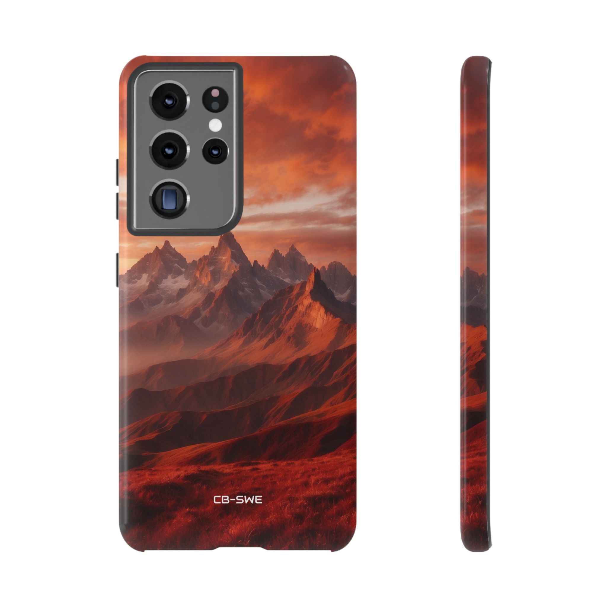 Mountain Peaks Glowing - Samsung Case