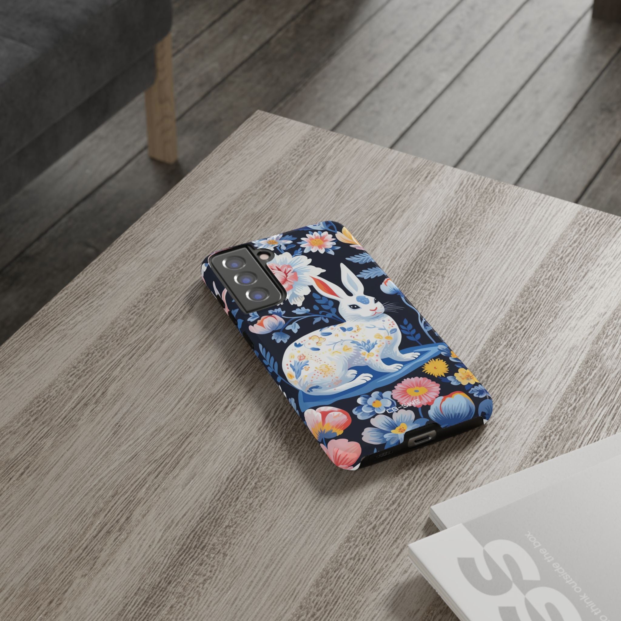 Floral Rabbit Dances - Samsung Case
