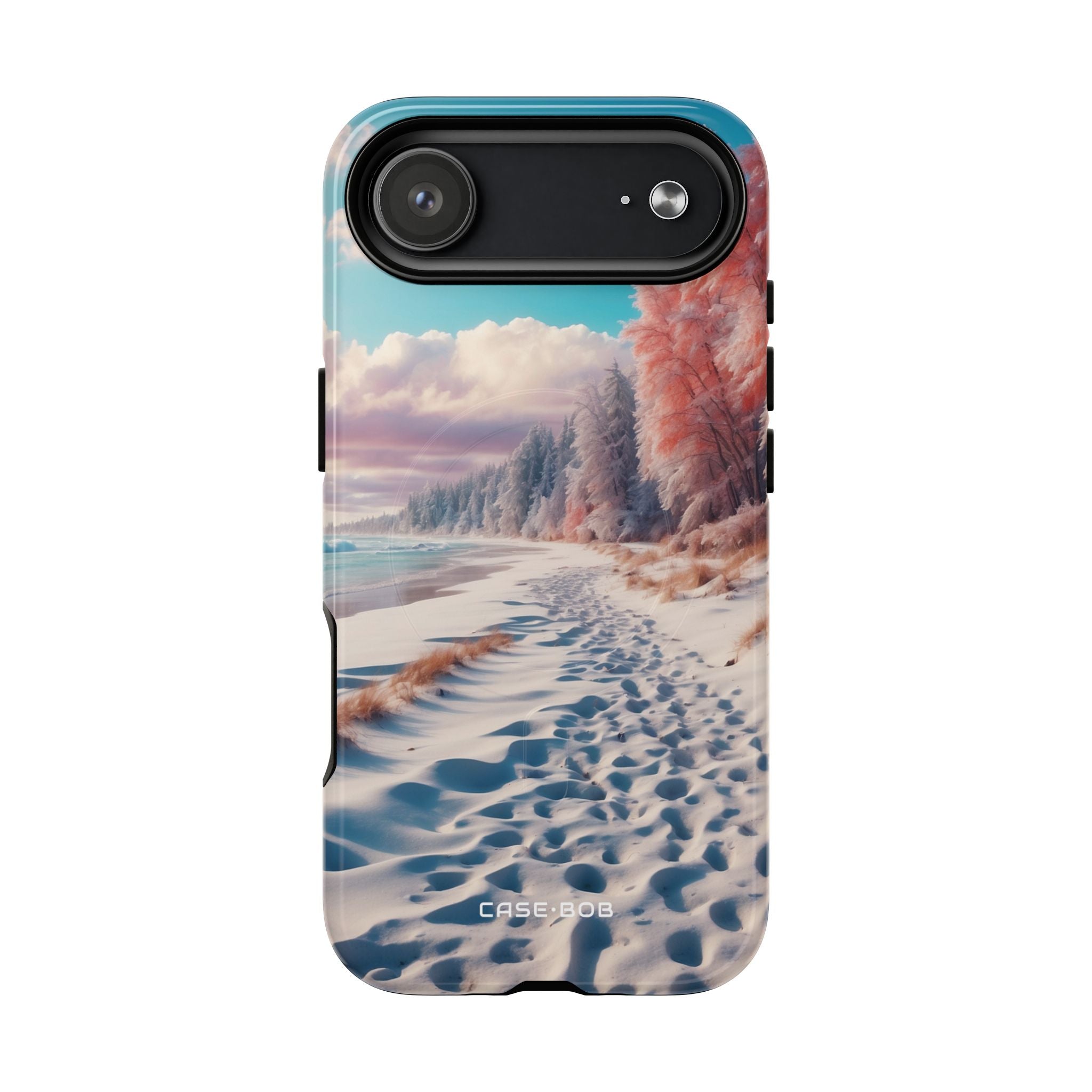 Snowy Footprints iPhone 17 Air Case - Tough+