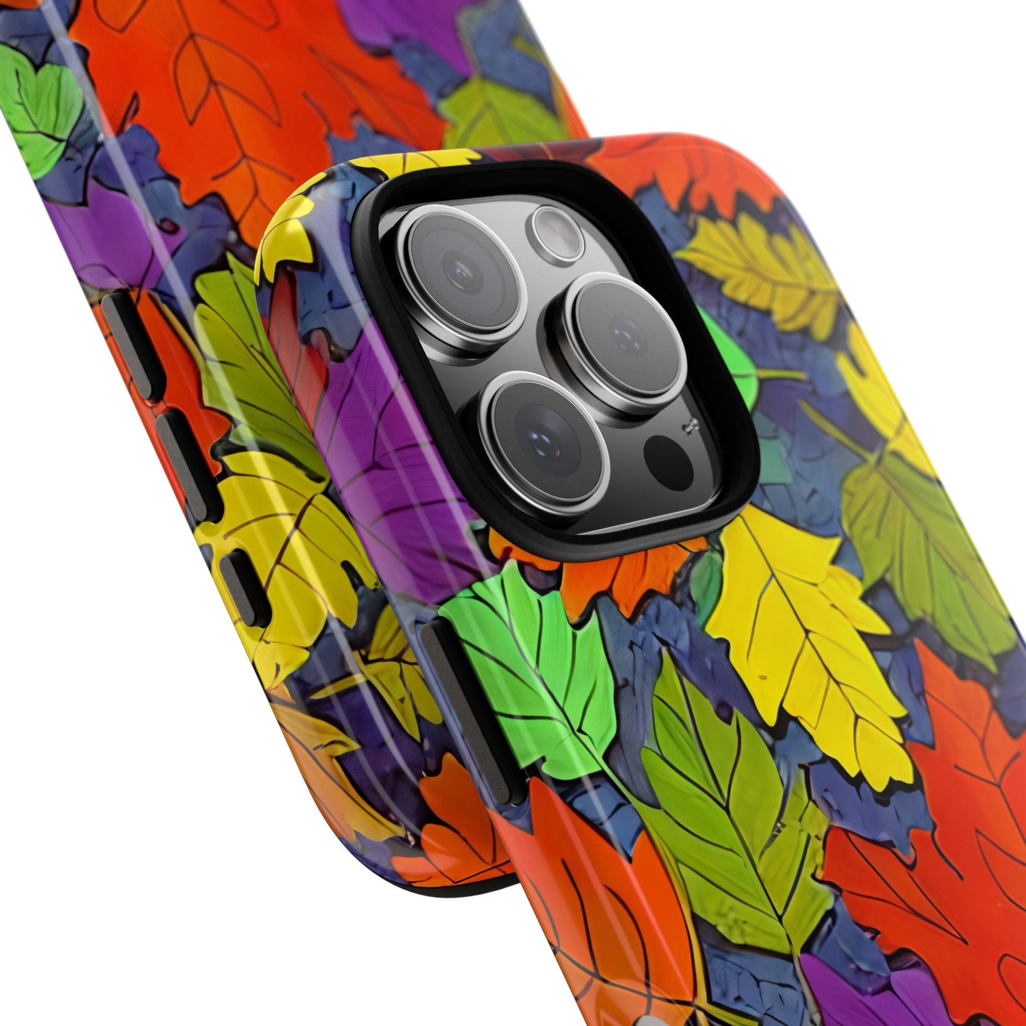 Vivid Leafstorm iPhone 16 Pro Case - Tough