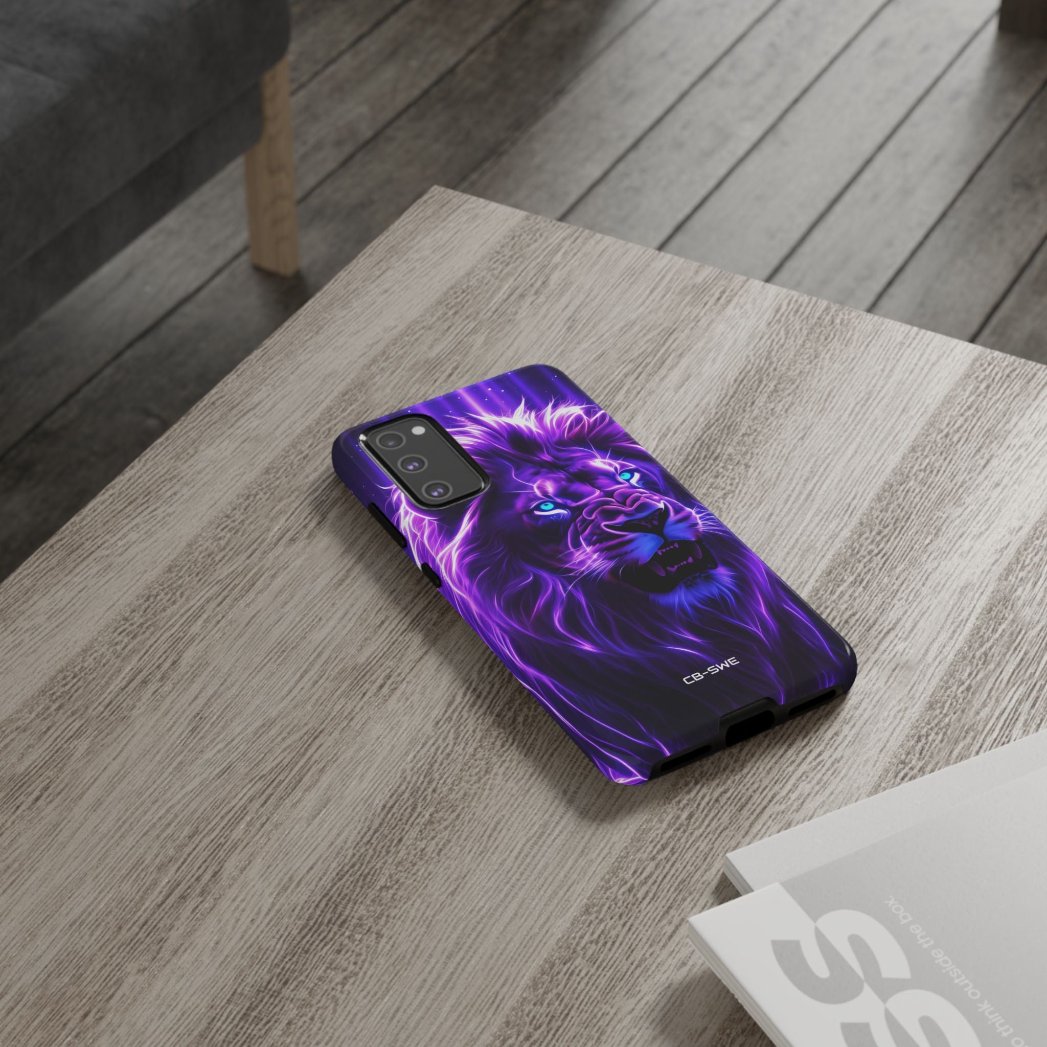 Neon Lion Majesty - Samsung Case