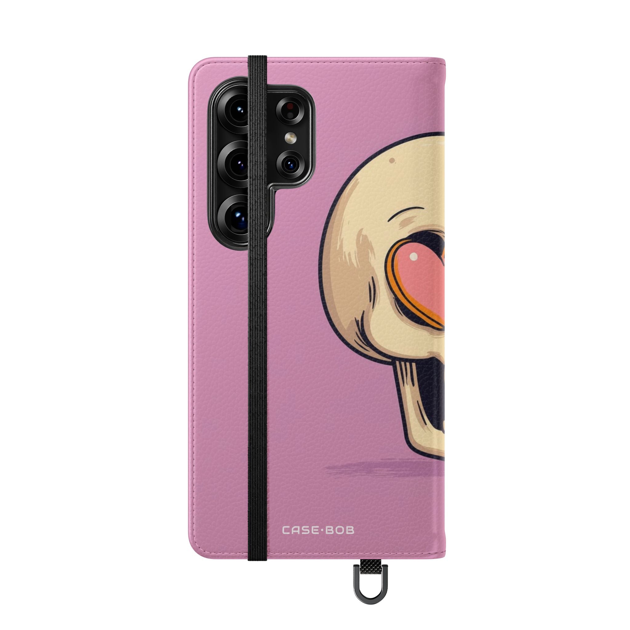 Heart Eyes Skull - Samsung S25 Ultra Case - Lompakko