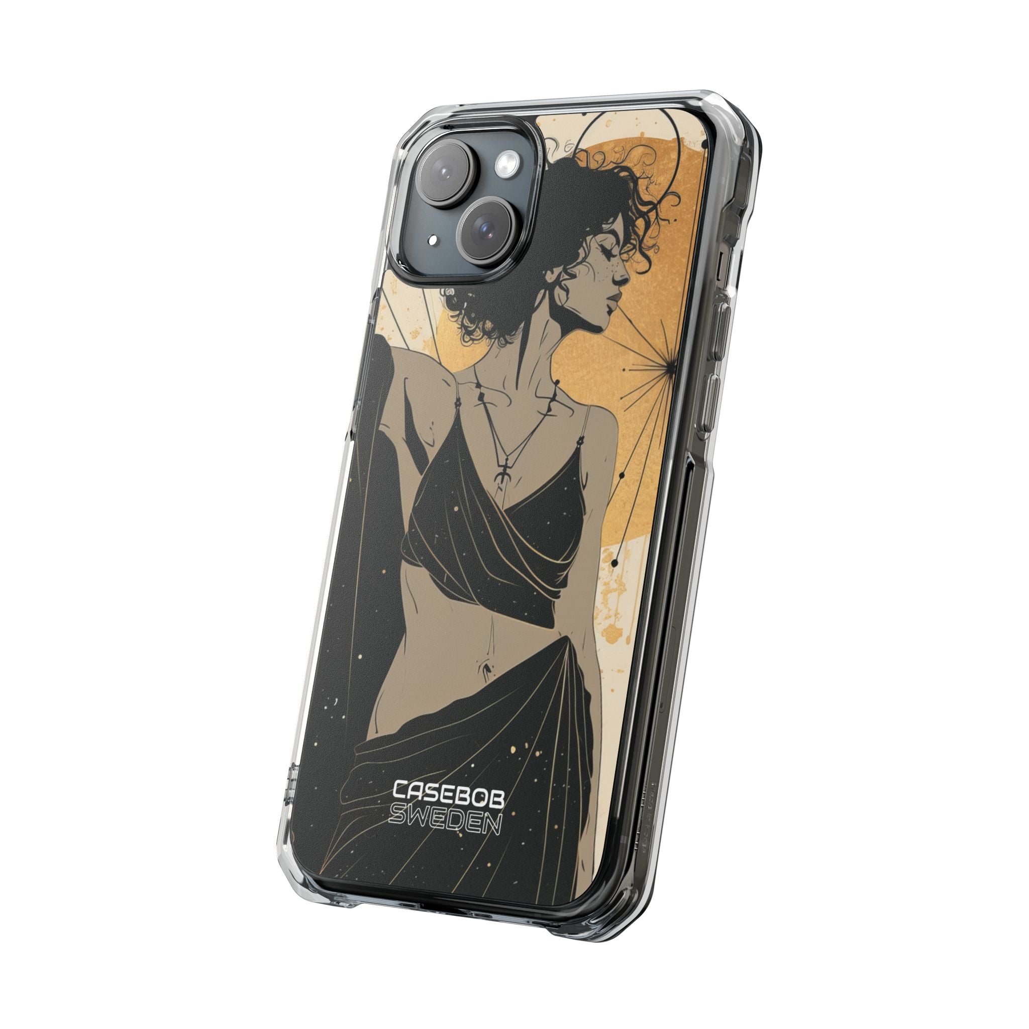 Golden Silence Motion iPhone 15 - Impact Clear+