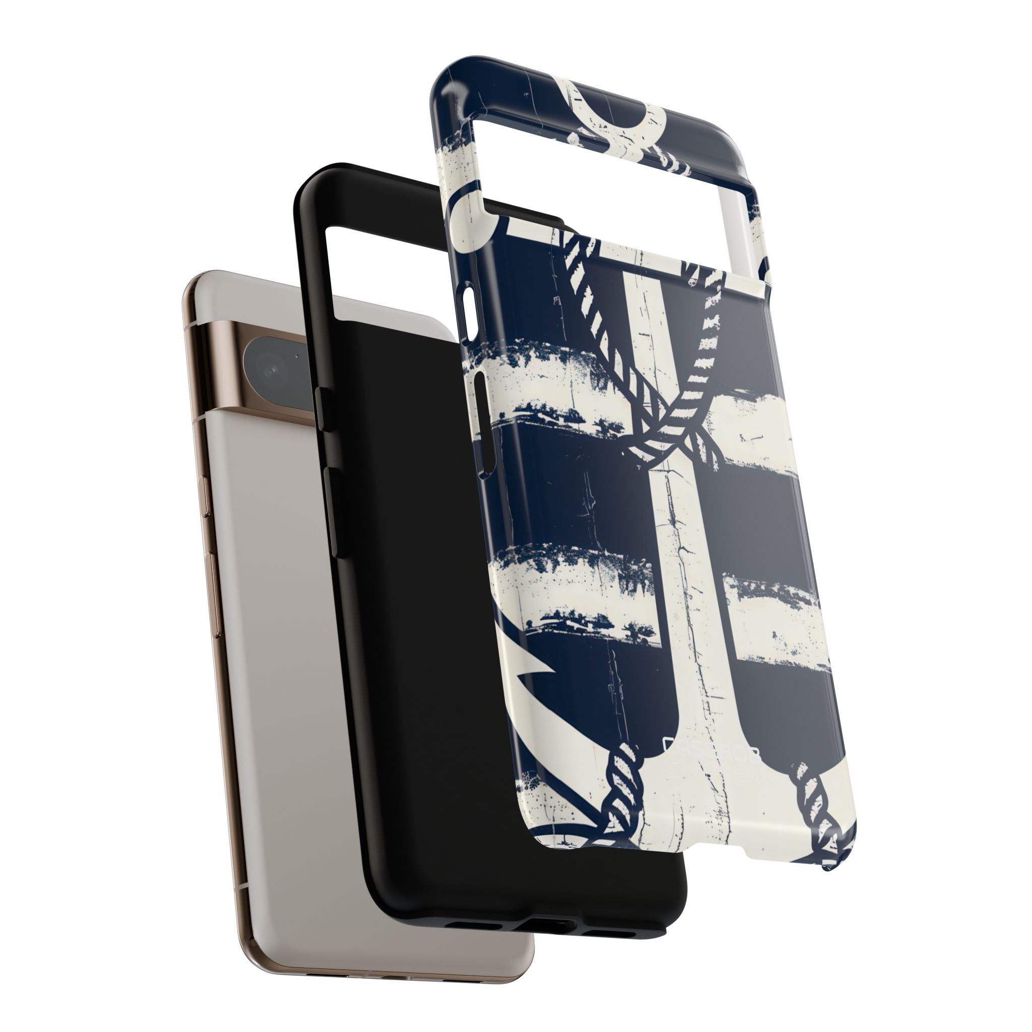 Strisce con ancora blu navy Google Pixel 8 - Tough
