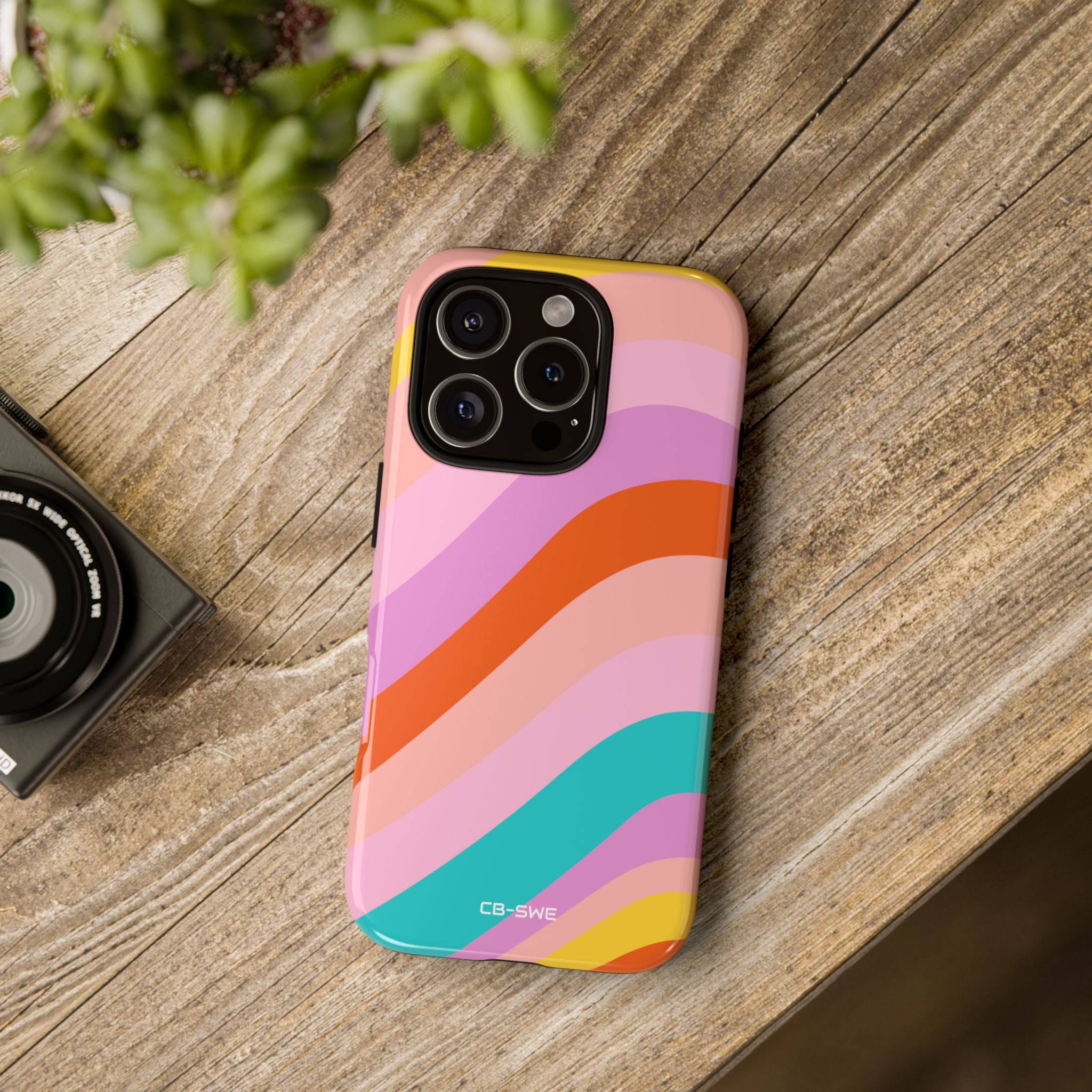 Fluid Color Waves - iPhone Case
