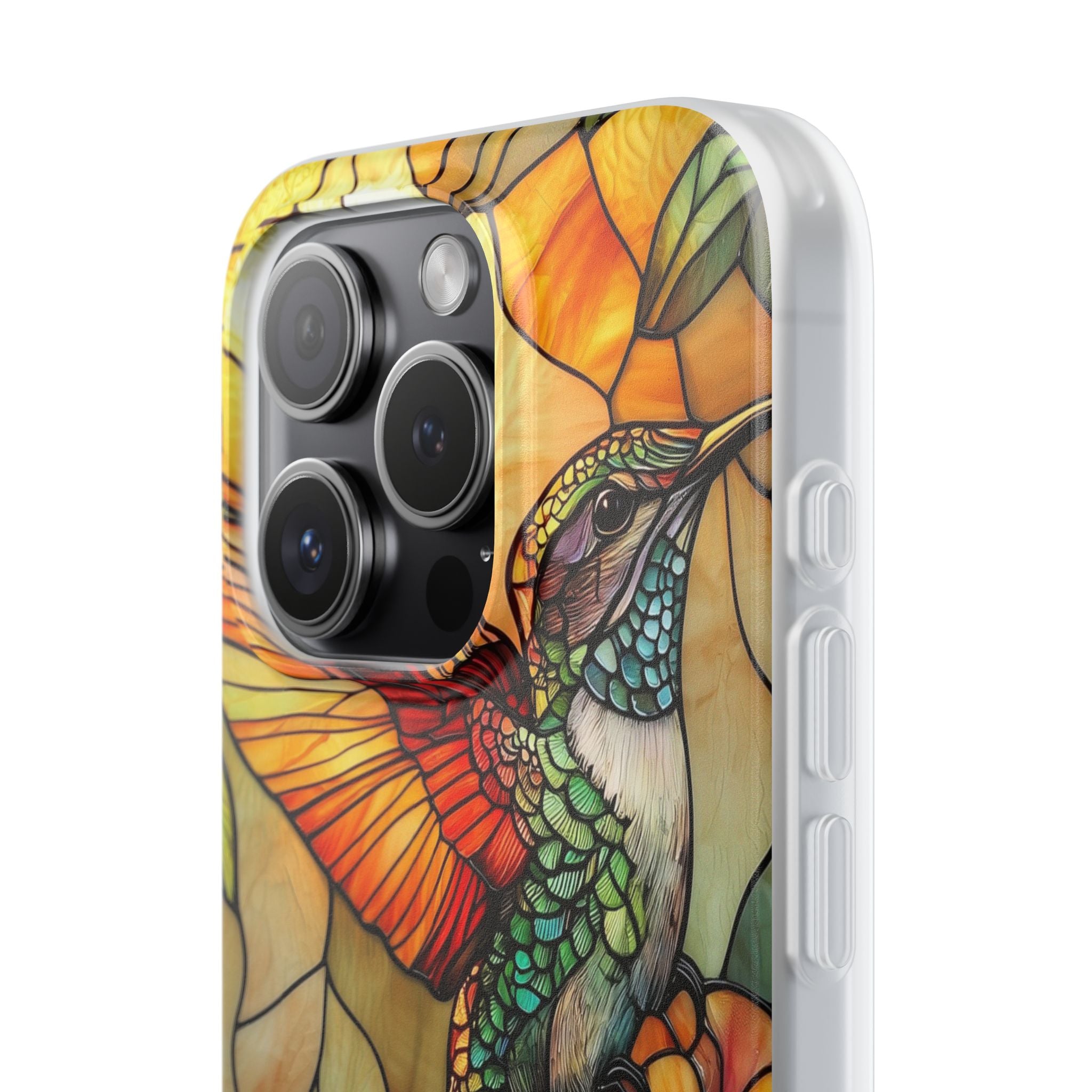 Hummingbird Radiance iPhone 15 Pro Case - Soft