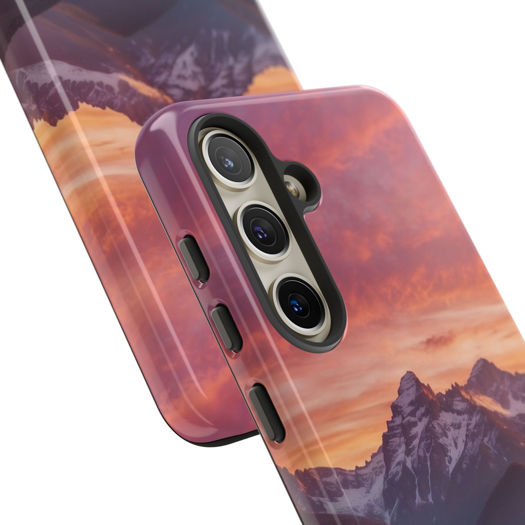 Mountain Peaks Glow - Samsung Case