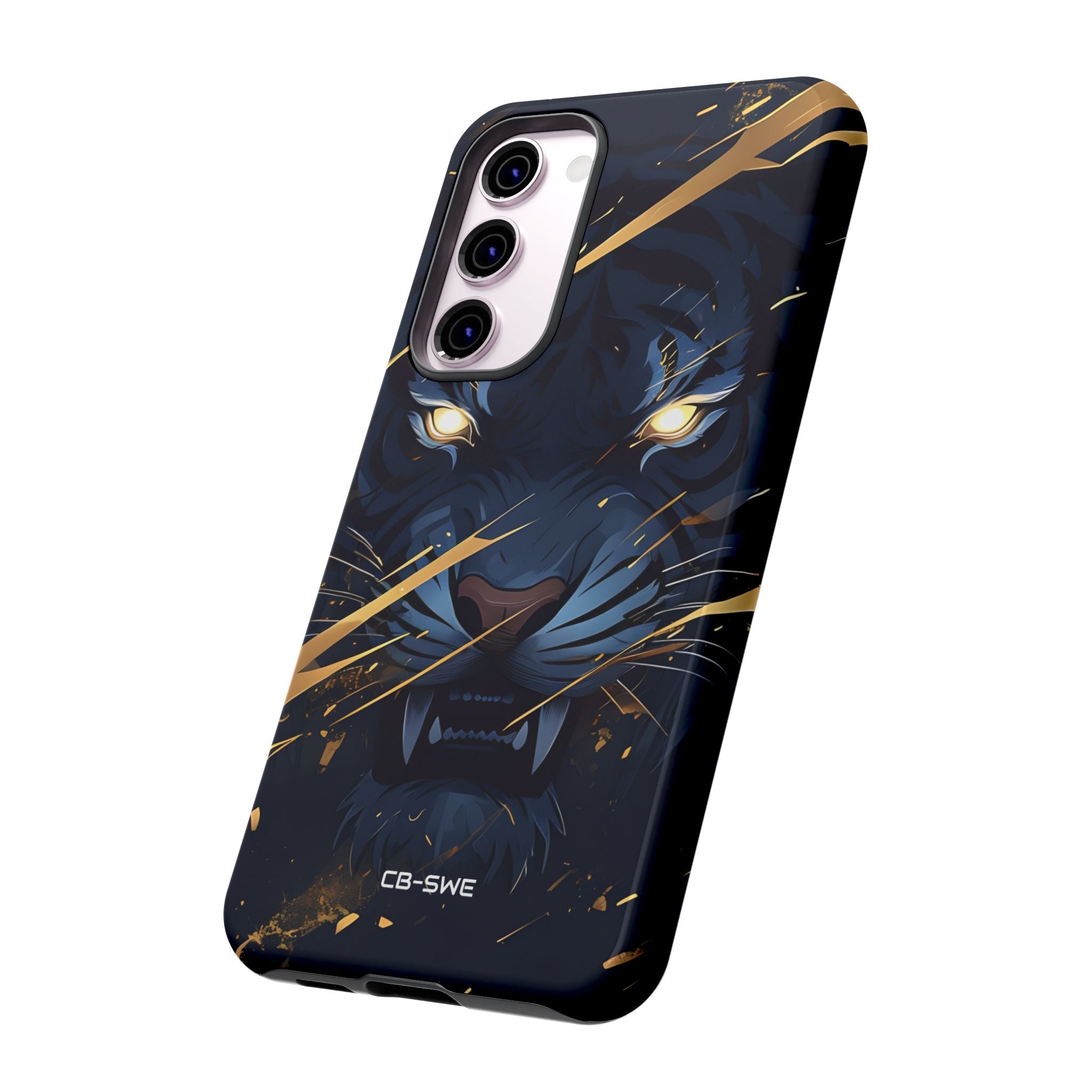Tiger's Glowing Gaze - Samsung Case