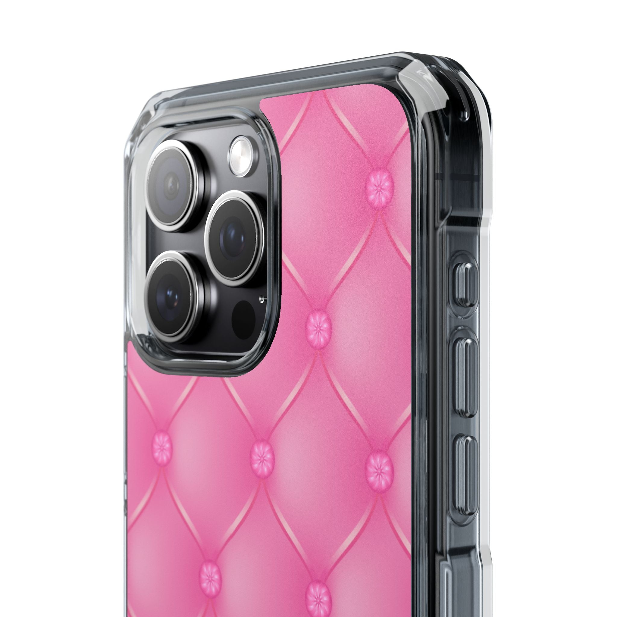 Quilted Pink Elegance iPhone Case - Impact