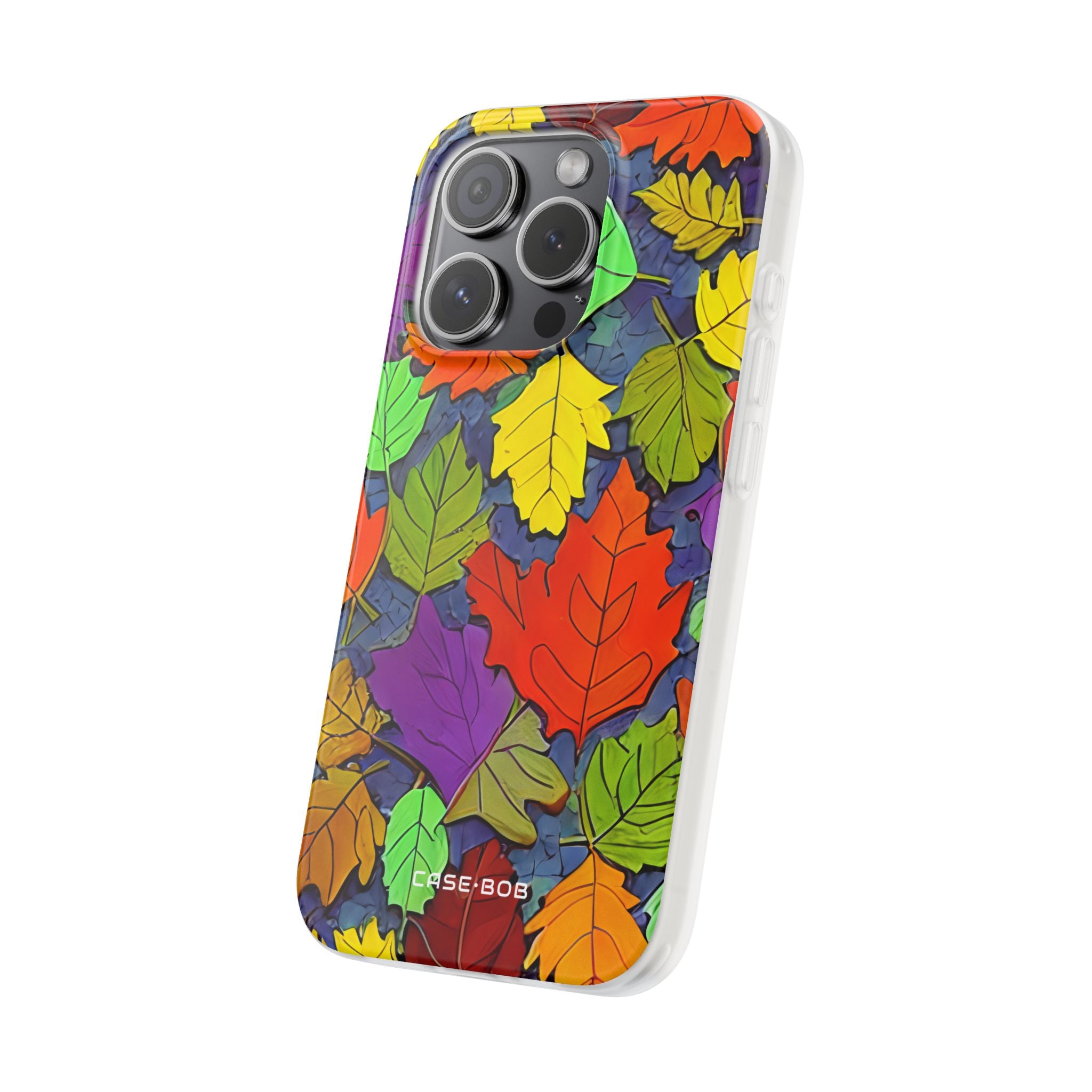 Vivid Leafburst iPhone 15 Pro Case - Soft
