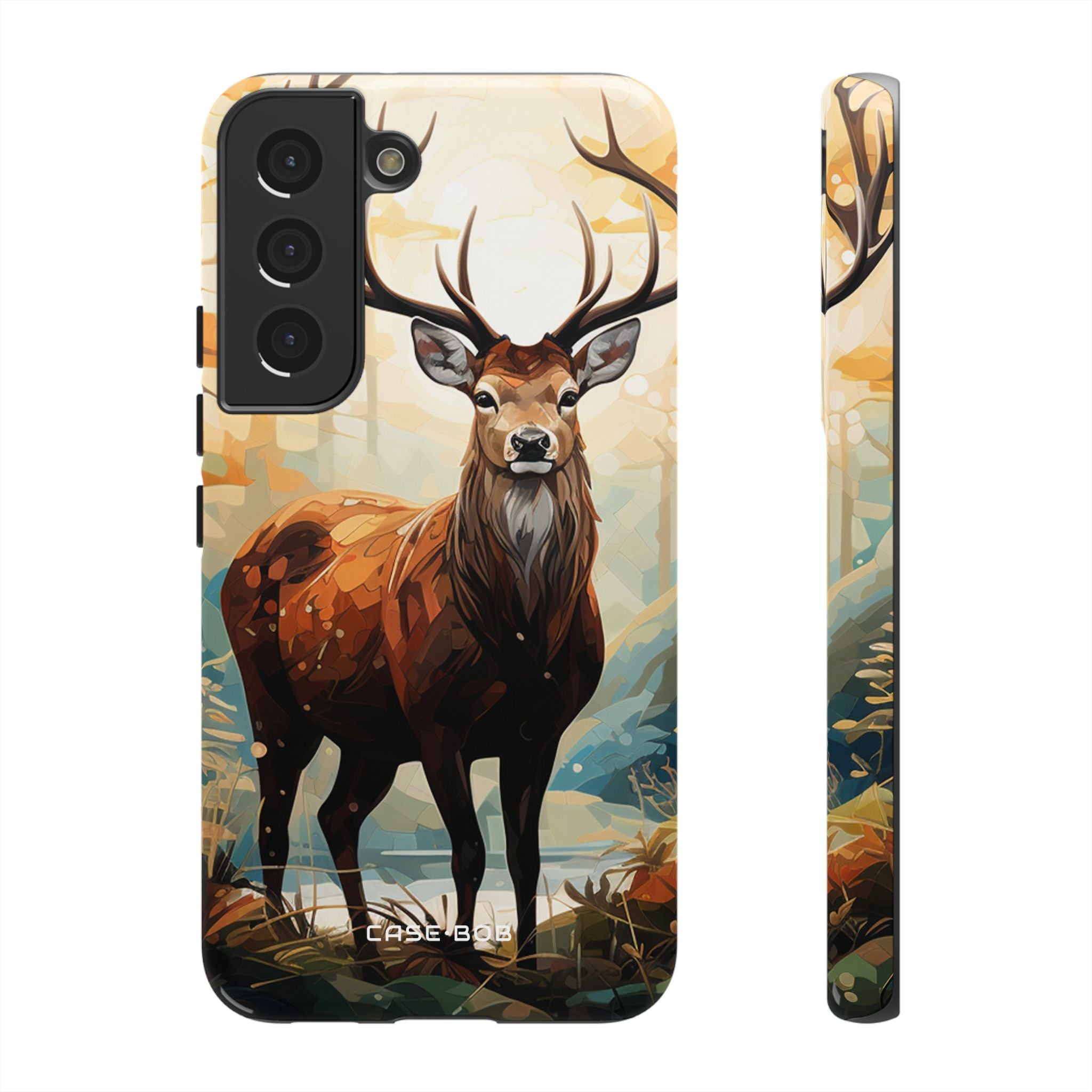 Glowing Stag Samsung S22 Case - Tough